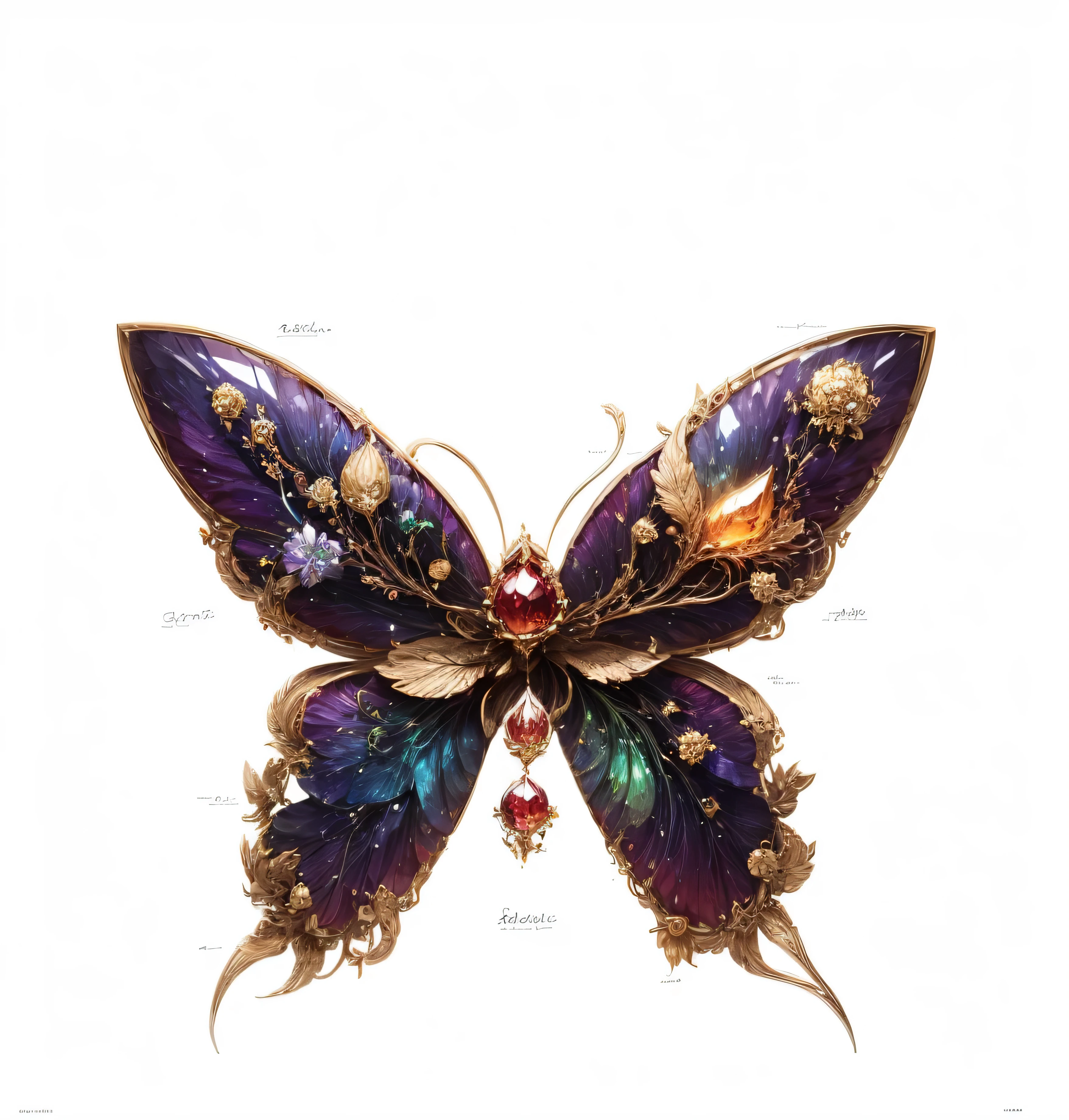 Gold element，rose elements，fire element，Gemstone elements，