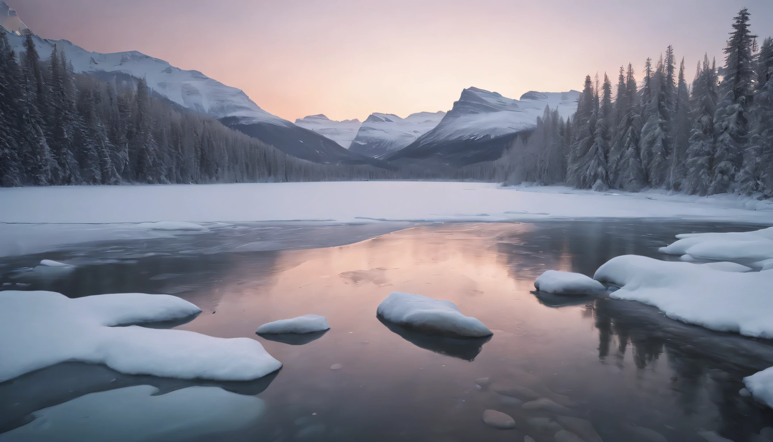 (Highly detailed CG Unity 8k wallpaper、masterpiece、highest quality、Super detailed)、(best lighting、best shadow、very delicate and beautiful)、highest quality、8k、Detailed facial depiction、masterpiece、highest quality、clear image quality、
Yellowknife'Polar night aurora and frozen lake scenery。