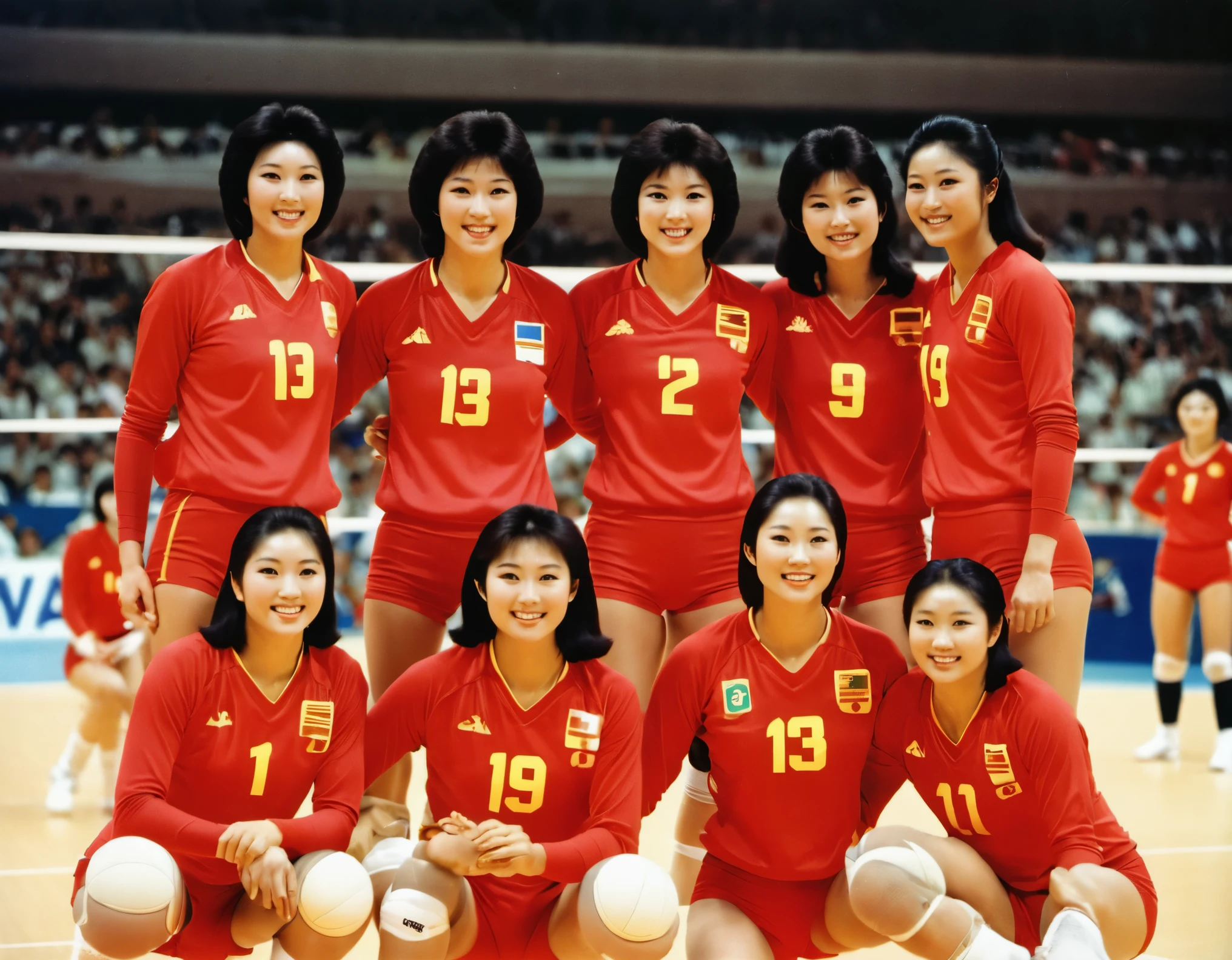 1981 1 The third Women&#39;s Volleyball World Cup was held in Tokyo, Japan. The Chinese team won 3:2 defeated Japan，Lang Ping smashed hard