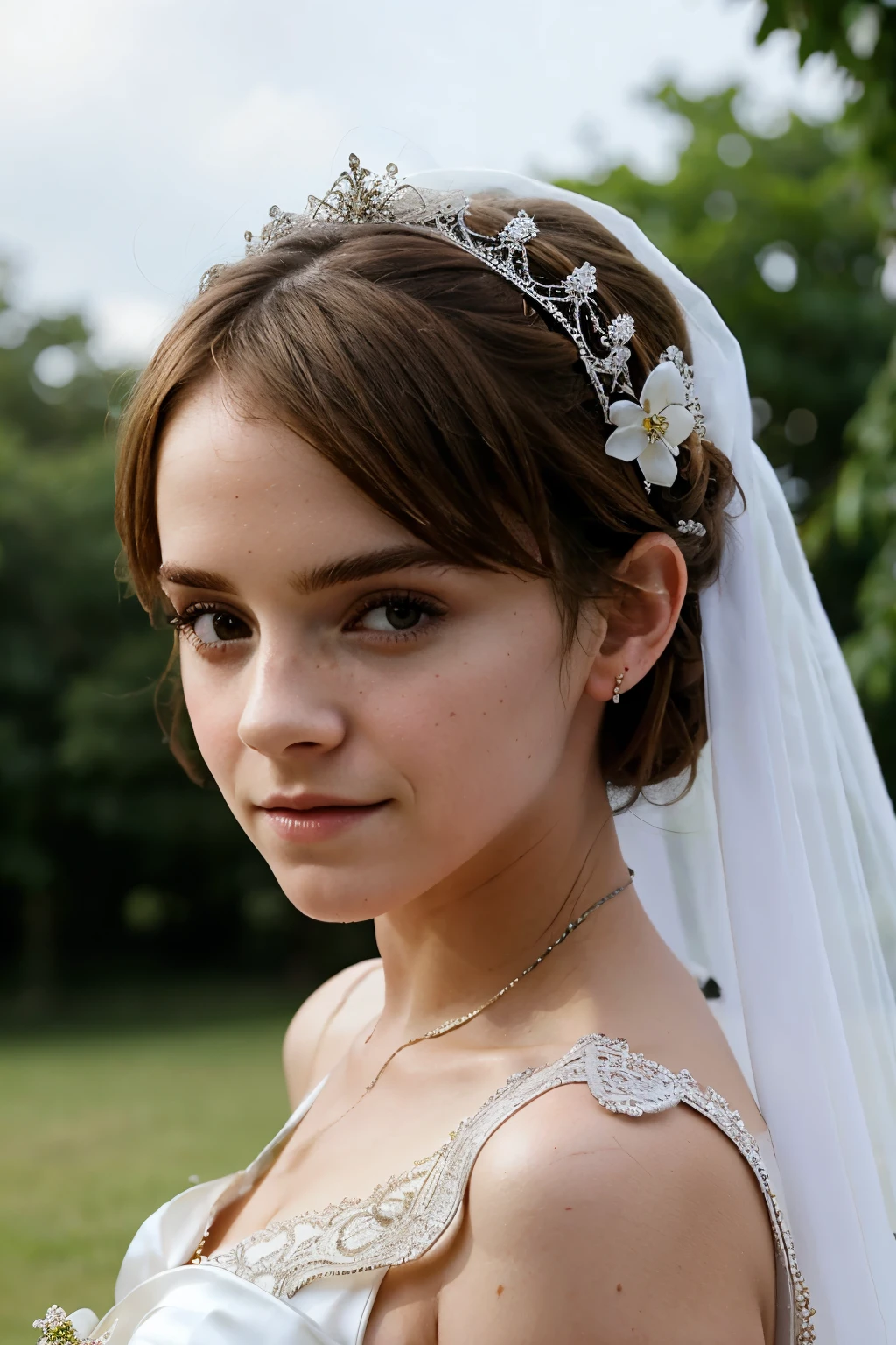 emma watson, bride