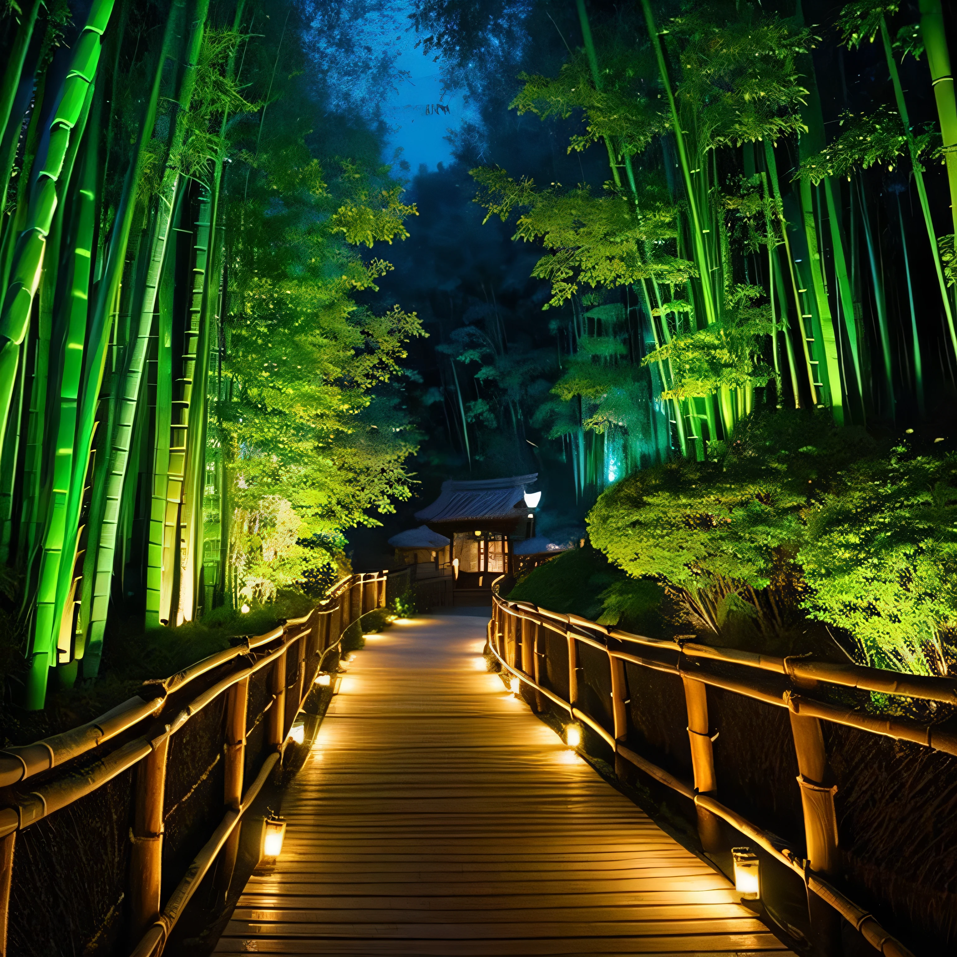 Enjoy the enchanting beauty of Kyoto, 静かなbamboo forestと曲がりくねった小道、We will guide you under the enchanting starry sky。. 私たちDesign ofは、A testament to the incredible synergy of Kyoto&#39;Natural beauty and heavenly wonders。. bamboo forestの小道を散策, Dark-colored bamboo shoots create a calm atmosphere... overhead, Countless stars decorate the night sky, Each one further enriches the heavenly scenery. our goal is、To capture this magical moment when the earthly and heavenly realms merge in harmony..。. paying meticulous attention to detail, Expressing the delicate texture of bamboo leaves and the brightness of stars。. A design that creates a mysterious atmosphere, The quiet beauty of Kyoto&#39;bamboo forest、Experience a vast world, breathtaking starry sky。. 「Kyoto&#39;bamboo forest and starry sky along the path」Design of、Let it serve as your gateway to this fascinating world, A place where nature and the universe blend in perfect balance.