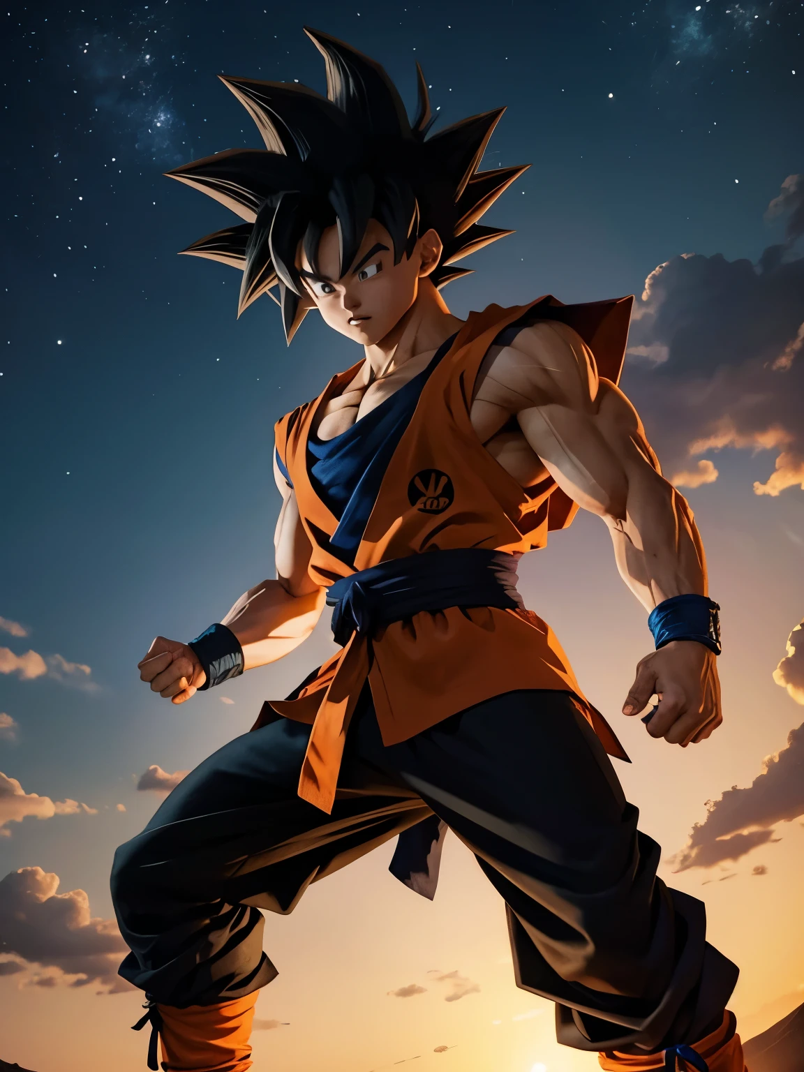 Goku traje negro 