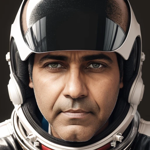dpack himanoid, hyperreal, (8K), (extremely detailed), (best illustration), (detailed eyes), (best quality), (ultra-detailed), (masterpiece), (wallpaper), partiam face machine(detailed face), humanoid, one-hour drawing challenge, wet sweat, (spacesuit :1.3), looking at the audience, exquisite details, detailed faces, ,pureerosfaceace_ v1,