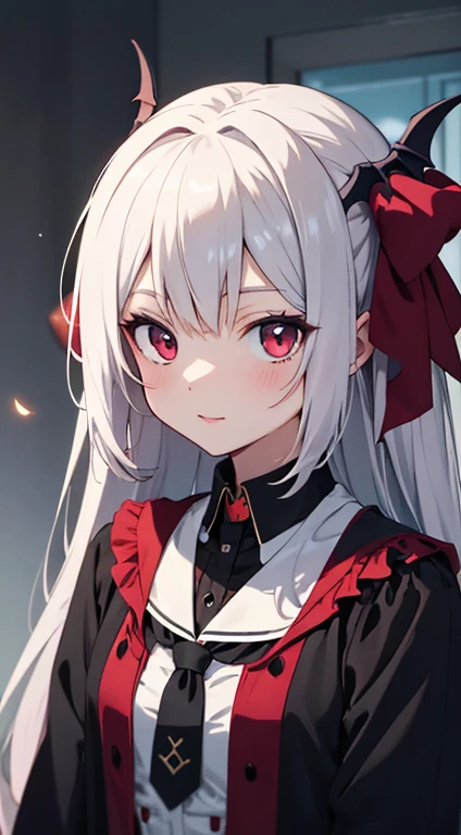 anime vampire girl with dark power