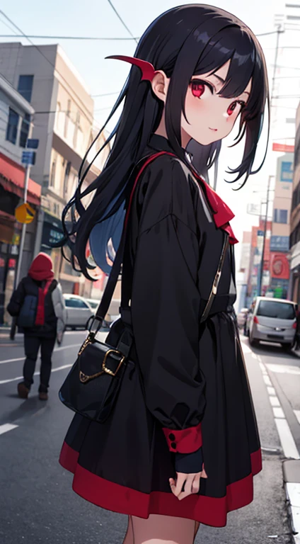 anime vampire girl with dark power