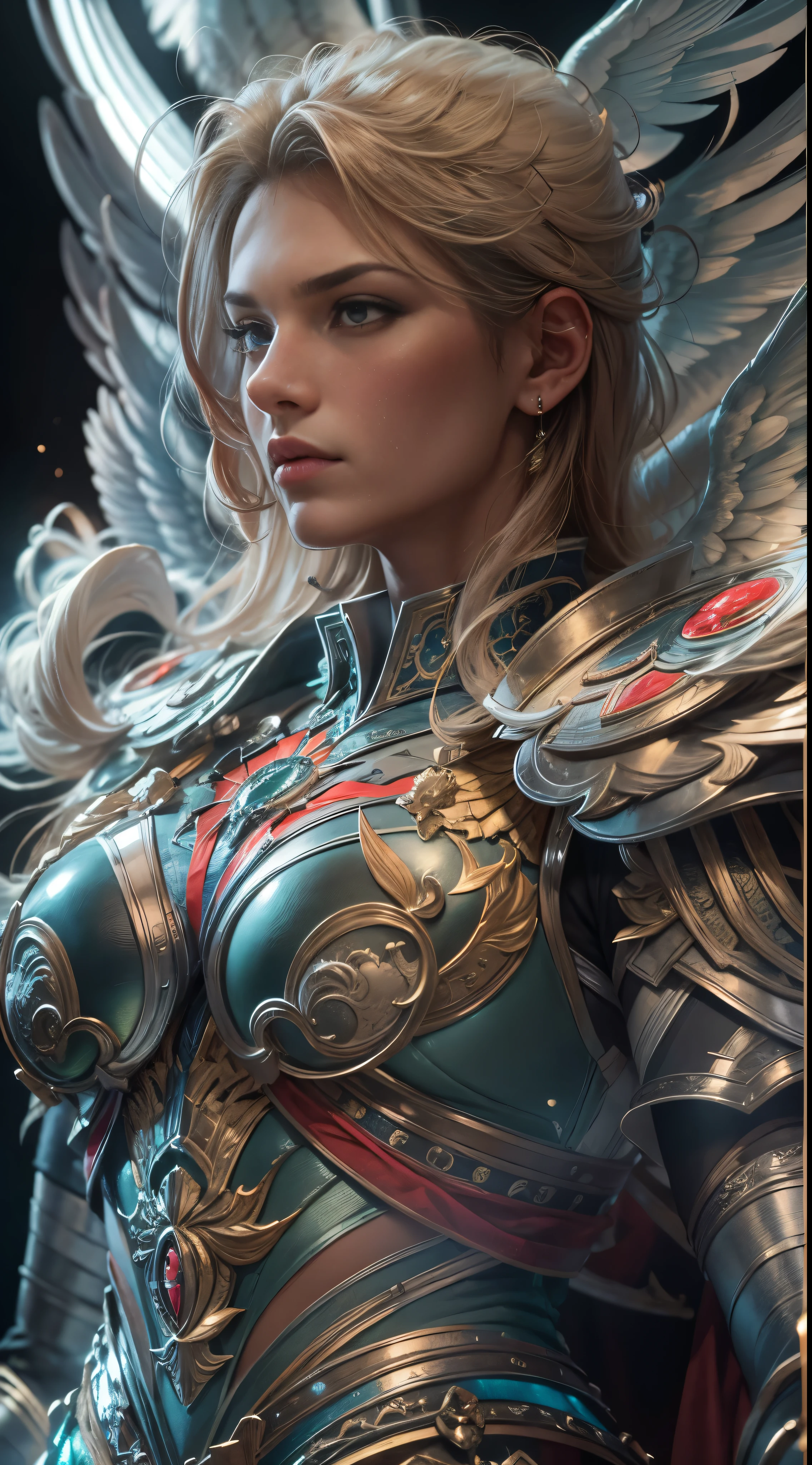 archangel michael、The last piece of the four angels,highest quality,Super detailed,High resolution,High resolution,4k,4K portrait,8k,8K portrait,unity 8k wallpaper,Detailed CG,realistic,RAW photo,real person,portrait photography,realistic,shiny skin,fine skin,