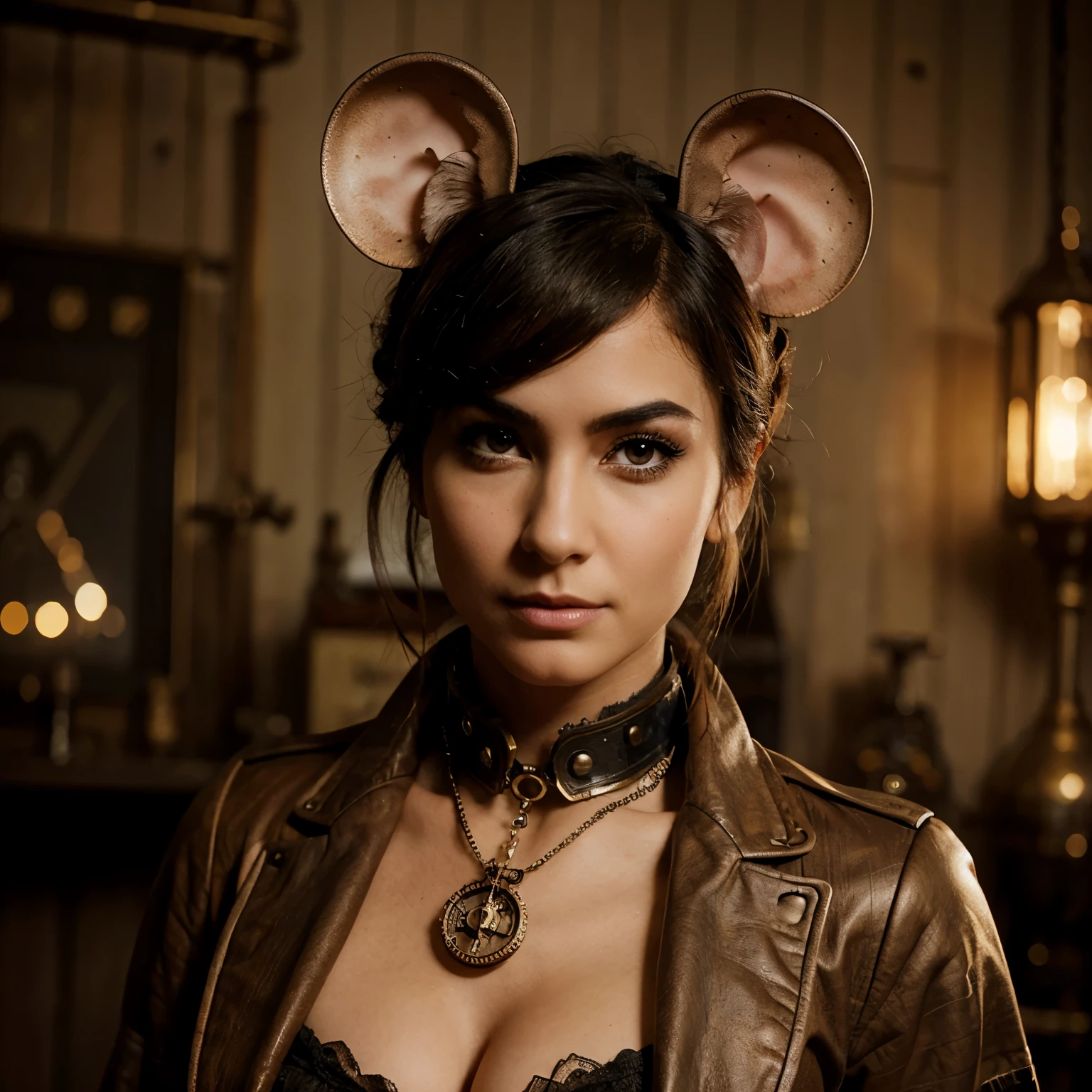 Mouse,steampunk,brow