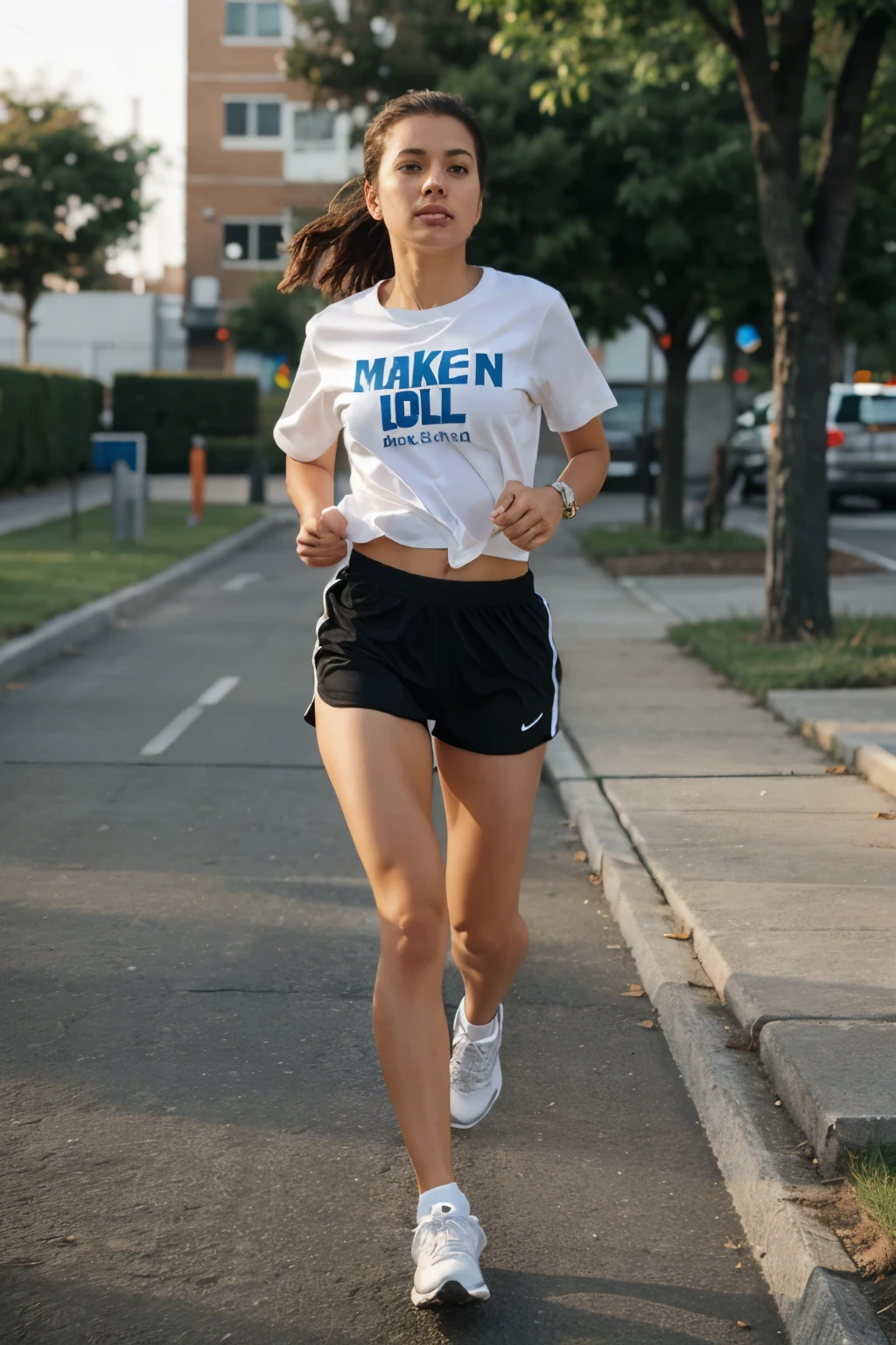 Make her walk, run and play