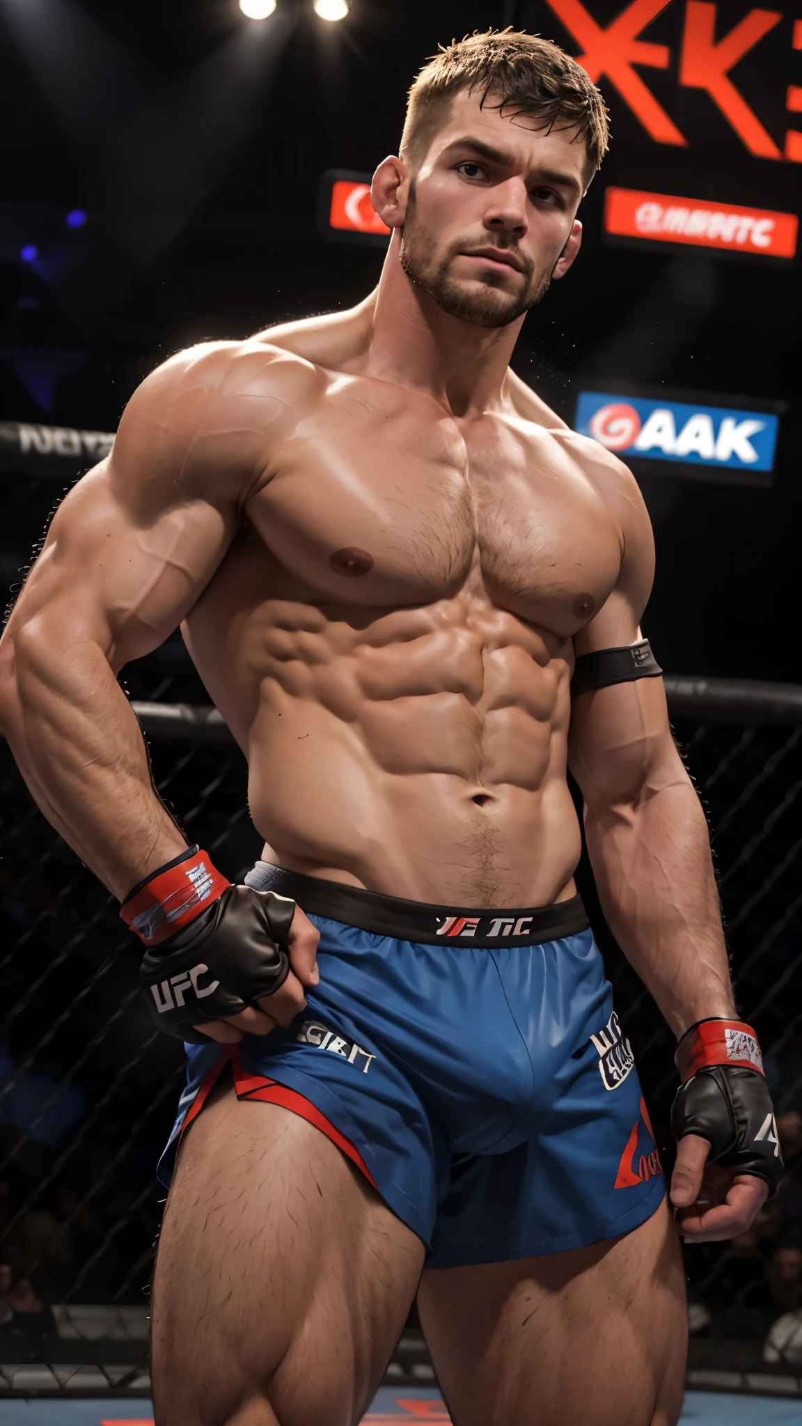 Wallpapers from the UFC Universe, a man, muscle, Wearing MMA gloves, fighter, and 4k, Dimensions are 1920 pixels x 1080 pixels