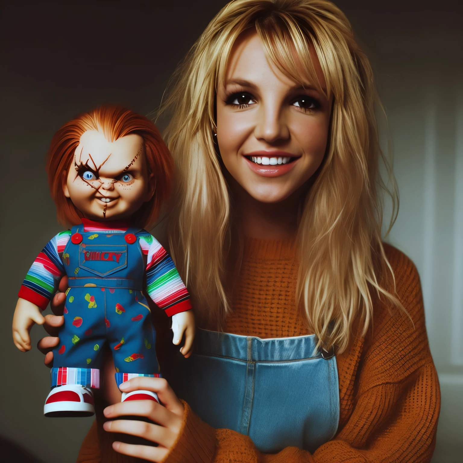 Britney Spears smiling