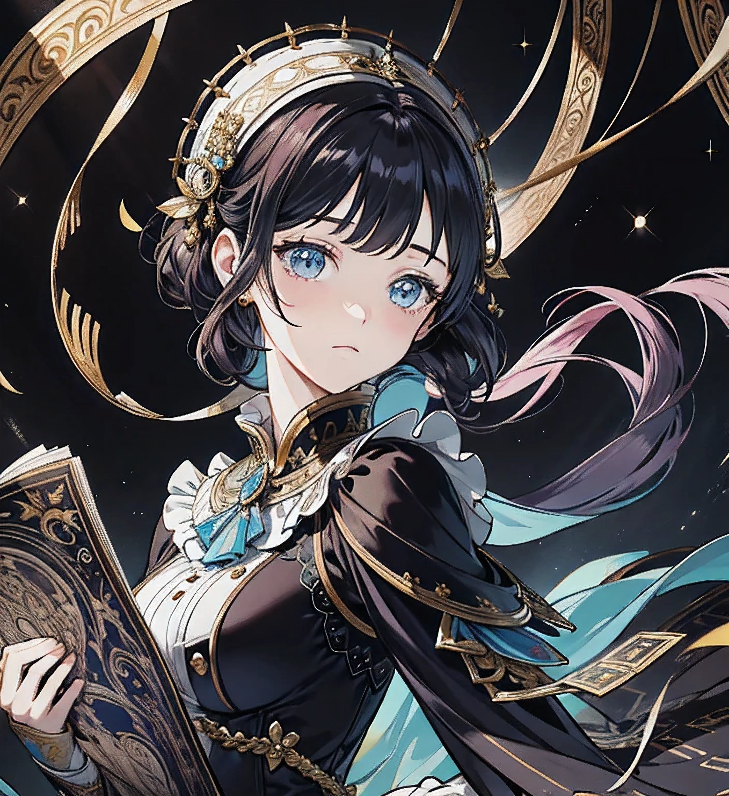 masterpiece, exquisite, illustration, {beautiful and meticulous girl}