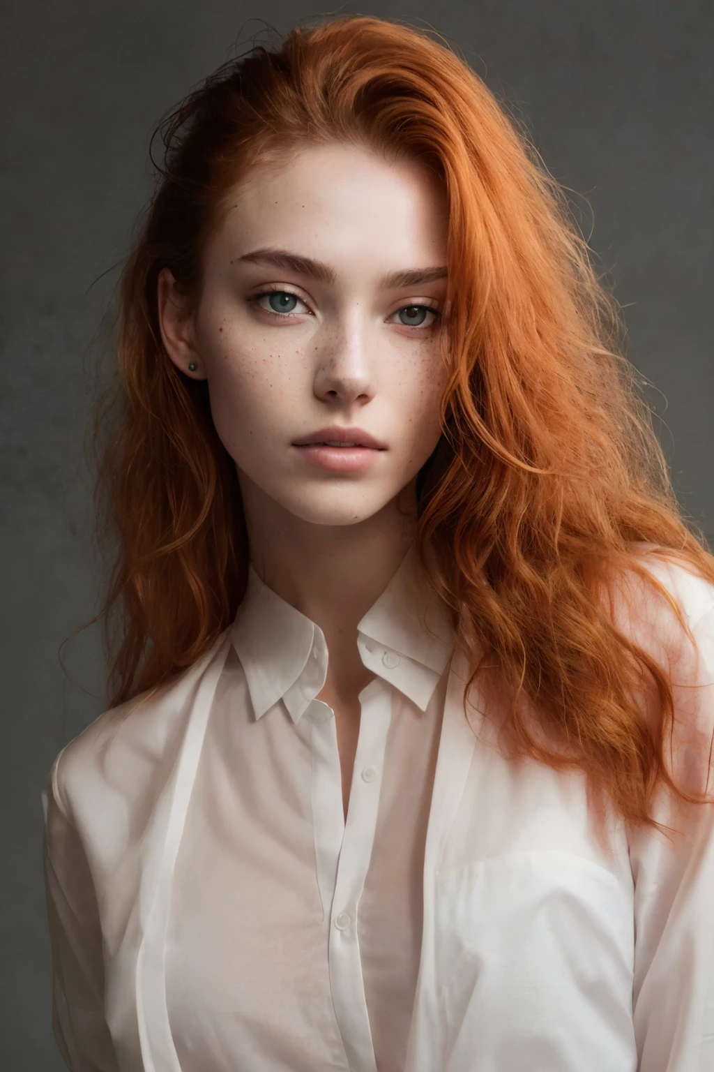 button-up white shirt