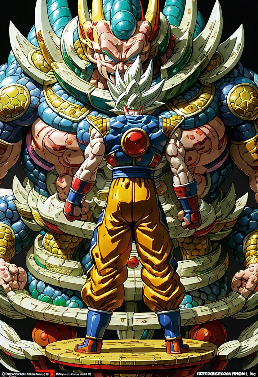 Final Showdown, movie "Dragon Ball", (best quality, masterpiece, Representative work, official art, Professional, Ultra intricate detailed, high detail:1.3)