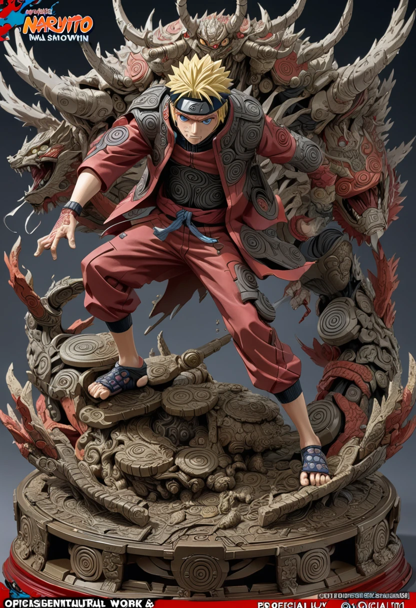 Final Showdown, movie "NARUTO", (best quality, masterpiece, Representative work, official art, Professional, Ultra intricate detailed, high detail:1.3)