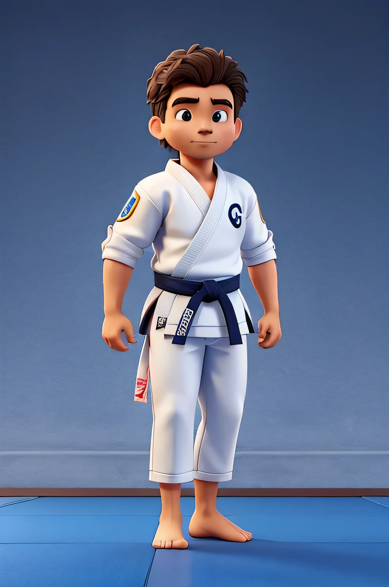 Make a logo for a judo and jiu jtsu training center with the letters "SC"
