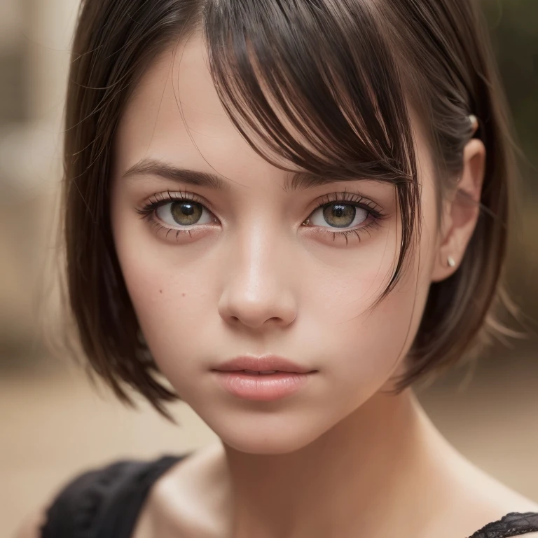 (masterpiece:1.3), (8k, realistic, RAW photo, highest quality: 1.4), (1 girl), beautiful face, (realistic face), (black hair, short hair:1.3), beautiful hairstyle, realistic eyes, detailed and beautiful eyes, (realistic skin), beautiful skin, (), disorganized, Charm, ultra high resolution, surreal, very detailed, Golden Ratio--Automatic