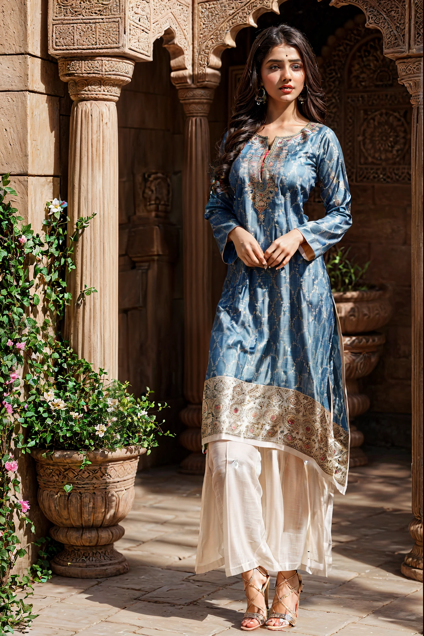 Create a suit like kalki 2898ad