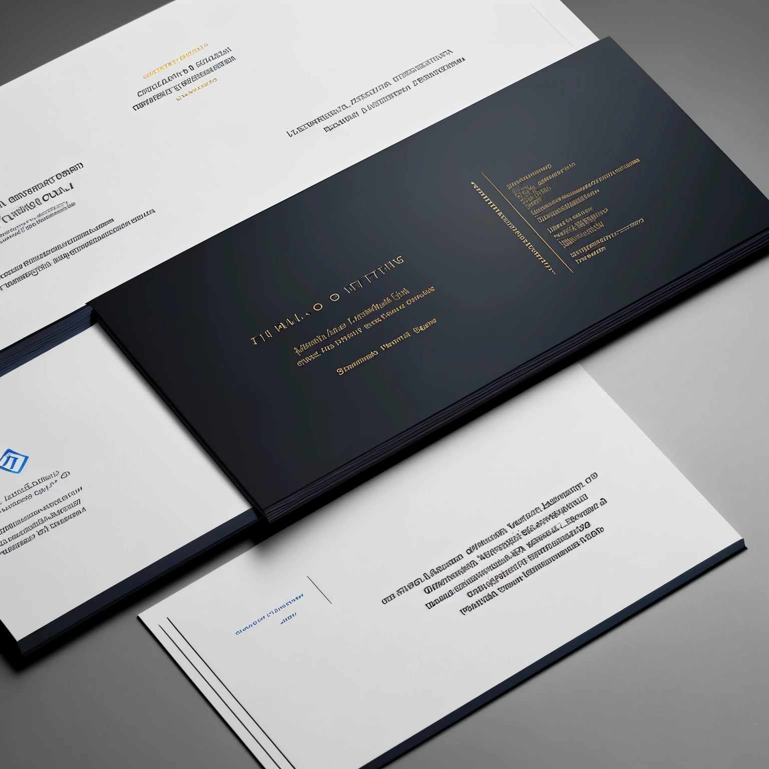 Invitation card with an elegant, sleek design, showcasing futuristic elements and a subtle integration of artificial intelligence motifs. The text reads "Invitation to the Future of Automation with Artificial Intelligence," written in an elegant, modern font, with a captivating glow effect that gives a hint of technology and innovation. The card is crafted with ultra-high definition printing, ensuring every detail is sharp and visible, providing a stunning, hyperrealistic appearance. The intricate, subtle textures of the futuristic background are accentuated through the use of HDR and intricate detailing. The overall effect is breathtaking and intriguing, leaving the recipient eager to uncover the secrets of the future