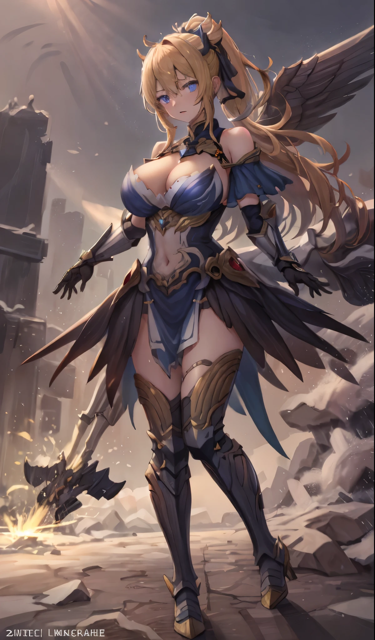 combat mecha,(blonde girl),(huge ponytail),Airu Blue glowing light energy long sword,Milky Way,mechanical and sophisticated,((blonde beauty))public details,mecha wings,elegant,blue mecha,blue shining eyes,(stocking heels),land,mechanical and sophisticated,public detailecha wings,elegant,wood々,I have hands and feet,diagonal,Hugeness,Wind,It's hazy,Mecha's eyes glow blue,blue mecha,blue shining eyes,Holding a sword of delicate light energy,null,mechanical and sophisticated,public details,巨大なmecha wings,elegant,wood々,I have hands and feet,diagonal,Hugeness,Baiyun,It's hazy,Mecha's eyes glow blue,public details,Winds of the future,sacred,cavalier,combat mecha,Blue glowing eyeliu, delicate sniper rifle,null,mechanical and sophisticated,public details,巨大なmecha wings,elegant,wood々,I have hands and feet,diagonal,Hugeness,Baiyun,It's hazy,Mecha's eyes glow blue,public details,Winds of the future,sacred,cavalier,The face is Kriasu wearing mask armor.........,マスターペイントhighest quality,official art,High definition CG Unity 8K wallpaper correction light,(particles of light,(figure)(color)good looking,Impeccable,((graphic painting)),(heavier stroke)),(thick line),best image quality,A master who paints with a severe expression,long eyelashes,(((silhouette))),very detailed背景,woodバナナの葉,lily,dew,date palm flower,Ryu,Pale white off-shoulder dress Soso Nikko,(people々close-up of),((超highest quality)), ((非常にmasterpiece)), ((super detail:1.4)), ((Surreal realistic 3D)), dragon warrior girl, Machine body, Dynamic action poses in battle scenes Very complex and heavy fighter mechanical weapons, 濃密でComplexスチームパンクと濃密なゴシックロリータを融合させたオフショルダーファッション, Complexスチームパンクなヘッドギア, Very thin long mechanical boots above the knee, Fluttering lace flare mini skirt, 上向きの美しいbig ,somewhat long, Windになびく縦巻きの銀髪,Countless large shining spheres fly around,Many sparks intersect and fly,Countless neon signs rained down in a magical gesture,Steampunk Factory,Complex and precise mechanical ruins,very dark night background,very dramatic and cinematic lighting。1peopleの女の子、night city、rain、kimono without sleeves、black haired、has a bloody weapon、looking at camera、Cherry blossoms are dancing,unusually resistant、blush、looks like it's in pain、shrine maiden、Valkyrie、angel wings、belly button、 boob barbosmplex、particles of light、thighs thighs thighs、shiny skin、perfect lighting、1peopleの女の子、looking at the viewer、winged hat、pelvic curtain、A smilee、(masterpiece)、(highest quality)、very huge breasts、porcela、very long hair、wavy hair、royal sister,woman,Queen,wear a crown,周りにはたくさんの金colorの稲妻があります,sitting on the throne,Cover the sagging around the eyes with bangs Suspender socks rack lace tops,,high jump,grab Arlan's leg,,black silk top,既婚woman,mother's,domineering,smile,the corners of the mouth are raised,red and gold eyelash silk erotic underwear,blacklack silk gloves,胸とthighs thighs thighsにハリエニシダのタトゥーを入れています,腕には金colorの龍の鱗がたくさんあります,首には金colorの龍の鱗がたくさんあります,bright eyes,dragon eyes,Snake eye,erect pupils,服に金colorの縞模様があり金colorの模様があります,靴下は金colorの模様をしています,背の高いpeople物,胸の外側をdew出させる,Twisted blade hanging from shoulder,big breasts ,Has long dragon hornの龍の翼,巨大な金colorの龍の翼,体と同じくらいの大きさの巨大な金colorの龍の翼,体は巨大な金colorのドラゴンの羽で覆われています,golden eyes,just a pair of wings,big wings,the biggest dragon wing,the biggest dragon wing,首に金colorの鱗があります,Fingers are golden dragon claws,golden dragon's extended tail、1peopleの女の子、night city、rain、kimono without sleeves、black haired、has a bloody weapon、looking at camera、Cherry blossoms are dancing,強力なhighest quality, (very detailed: 1.5), table top, 超A high resolution,(photo-realistic:1.4), 1 beautiful girl, cowboy shot, (wear battle armor:1.4), (wear battle AR