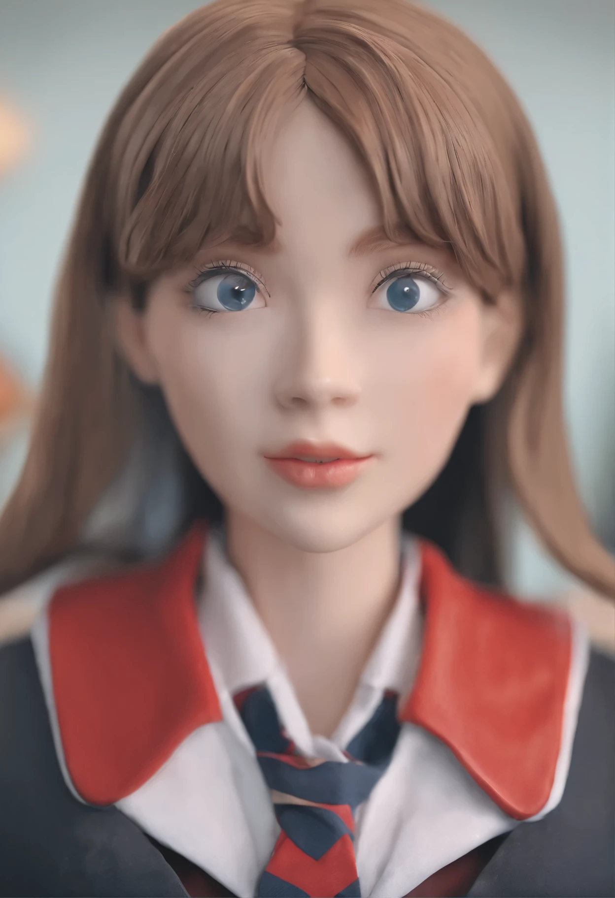 ((masterpiece)), best quality, extremely detailed face, ultra high res, (photorealistic:1.4), Amazing, finely detail, huge filesize, correct exposure, 1 girl, Athletic Body, 172cm height, (intricate details), SOLO, looking at the viewer, perfect lighting, realistic, lips, blush, shiny skin, fair skin, extremely detailed face, beautiful detailed eyes, (detail skin:1.2), depth of view, ,((school uniform, overcoat,leather shoes,)), fullbody shot, standing,