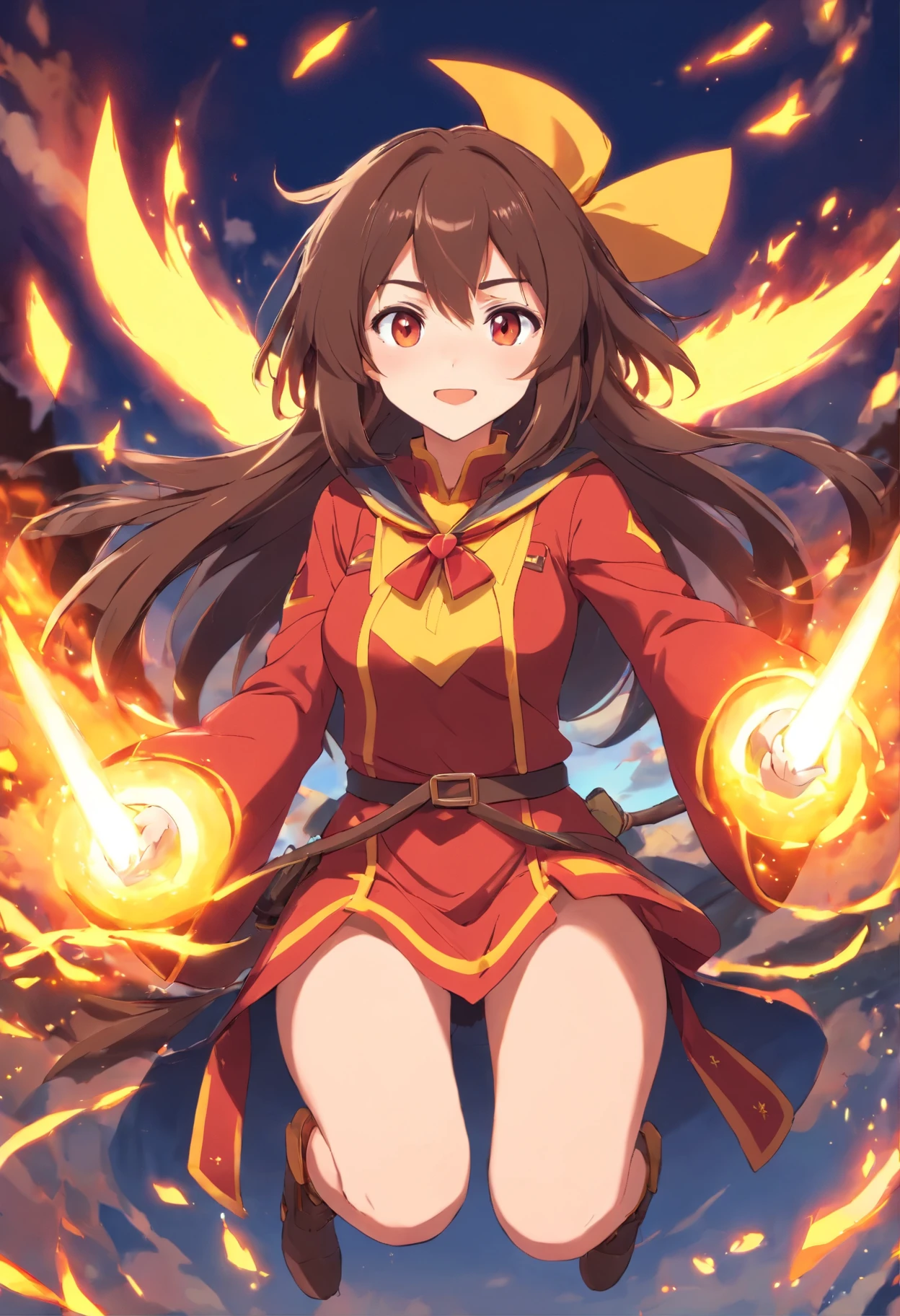 Megumin from Konosuba nude mastrubating