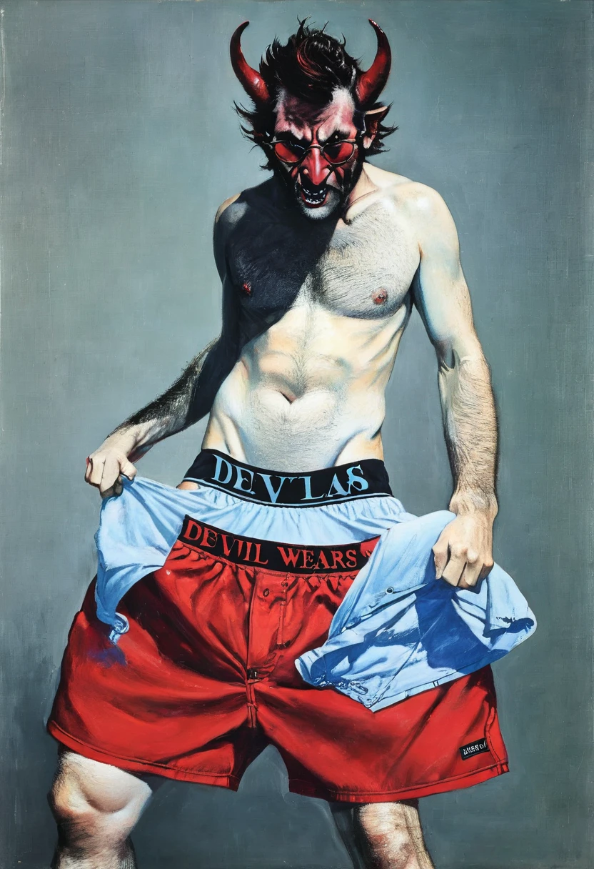 DEVIL WEARS BOXERS