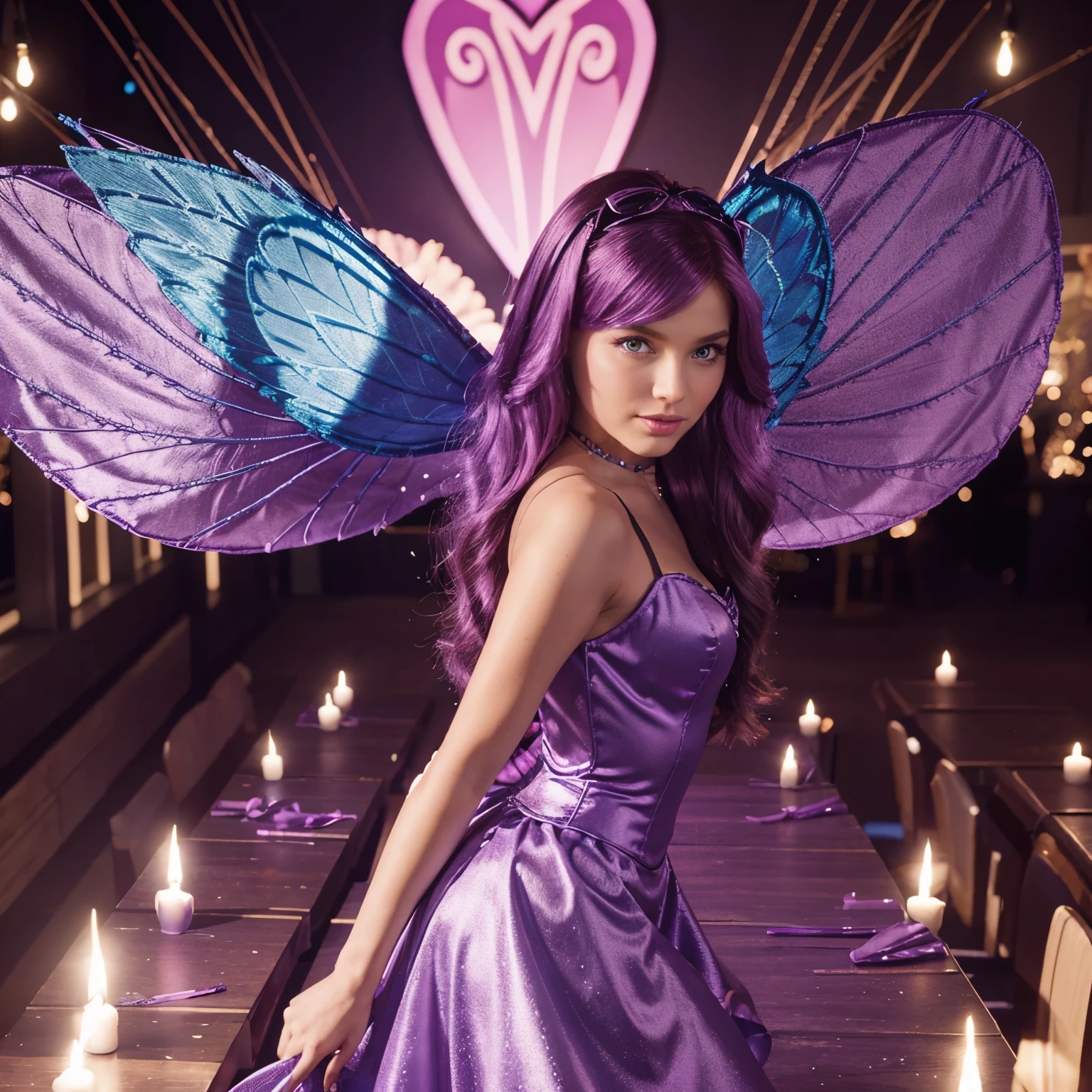 Im Winx Club Zeichentrick Stil: Barbie als Winx Fee