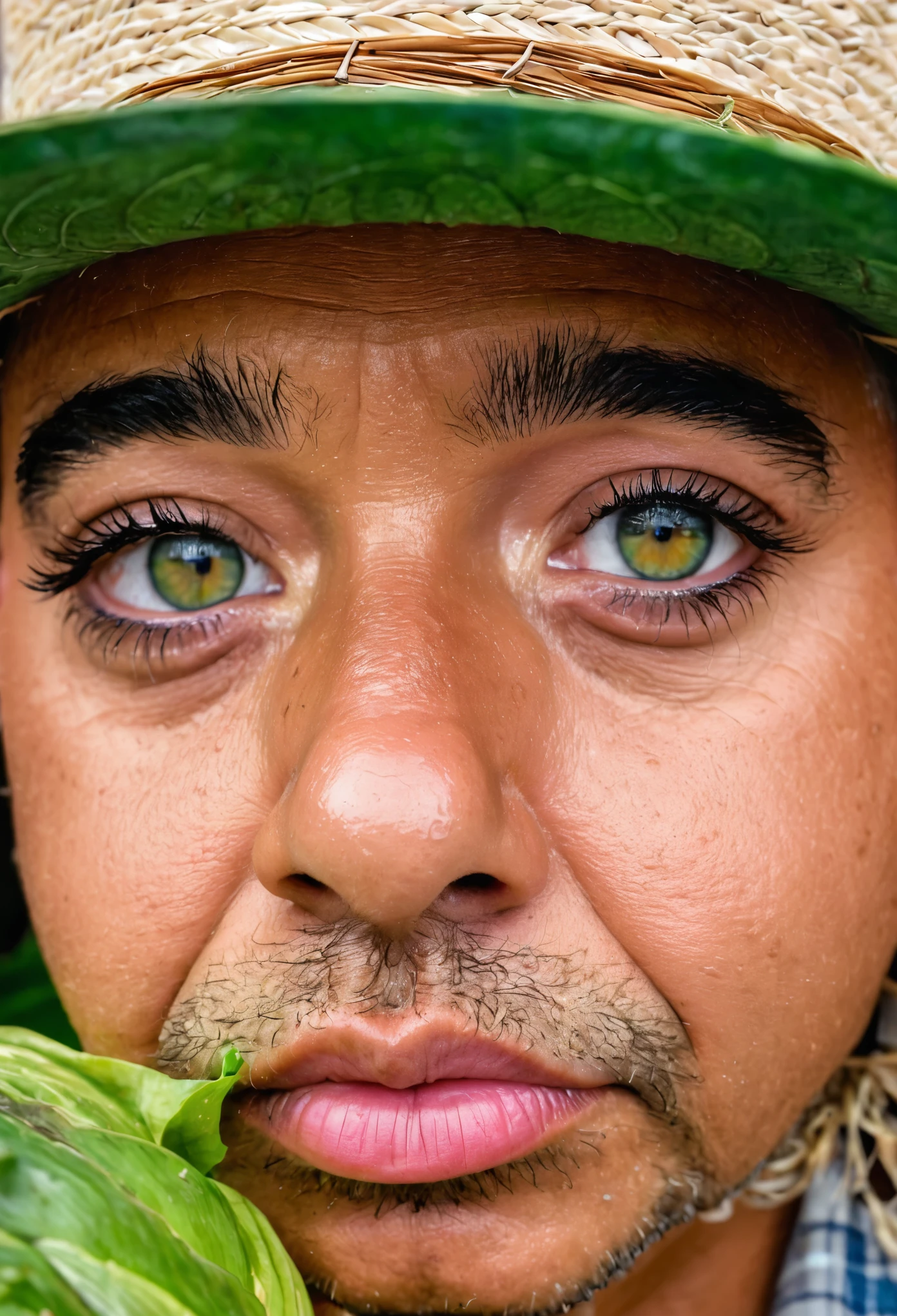🐖 cerdo o chancho que uses anteojos, gorra y que venda lechuga que es una verdura