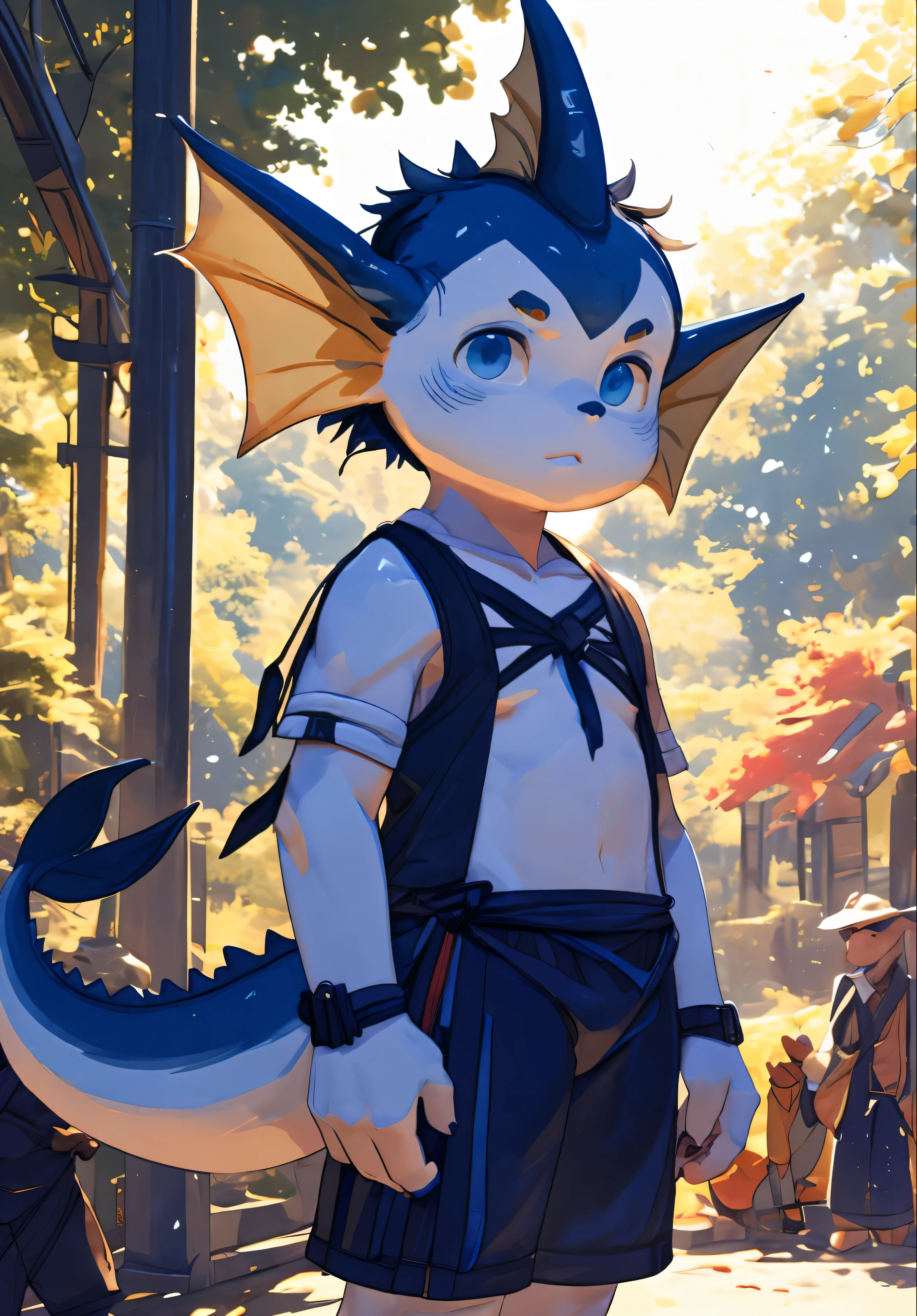 masterpiece, high quality, number, \(artwork\),(fluffy fur,Character focus:1.1), Walter Ibrahimovic, steam, steam,whole body, Shota, boys,boys,juvenile,proudly,Bright Eyes,panoramic,Character focus.(Detailed background:0.7),alone,hairy的 male ,male focus,Hana Charcoal,eyes are very bright, panoramic, Character Focus Solo, Protruding crotch, hairy, hairy Shota,blue eyes,Wearing a blue student swimsuit,one-piece swimsuit,young style,charming,long tail, sweat