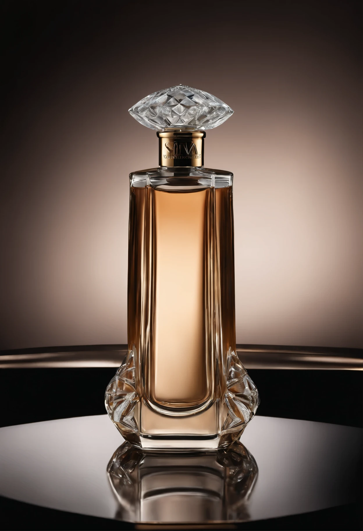 Attractive design on a black product display background, Leave an empty space，Para que eu possa inserir uma imagem Perfume . The background should exude elegance and sophistication, Melhore o apelo visual do perfume que colocarei na imagem. You are free to use enlightenment, texturizado, and composition to create a luxurious atmosphere，Uma vez adicionado，Perfume will be the central focus.
