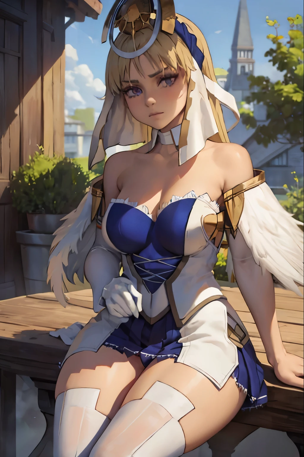 ((8K)), ((Chef d'oeuvre)), ((dressed character)), Cloche leythal pastalia, (assise parterre), ((Folded legs)), talons haut, (pantyhose gris), ((jambes grasses)), ((Bas gris)), ((gros seins)), ((Original clothing)), ((Bas gris)), (qualité d'image très élevée), (bijouterie), (finely detailed eyes and detailed face:1.3), (extremely fine and beautiful:1.1), (perfect details:1.1)