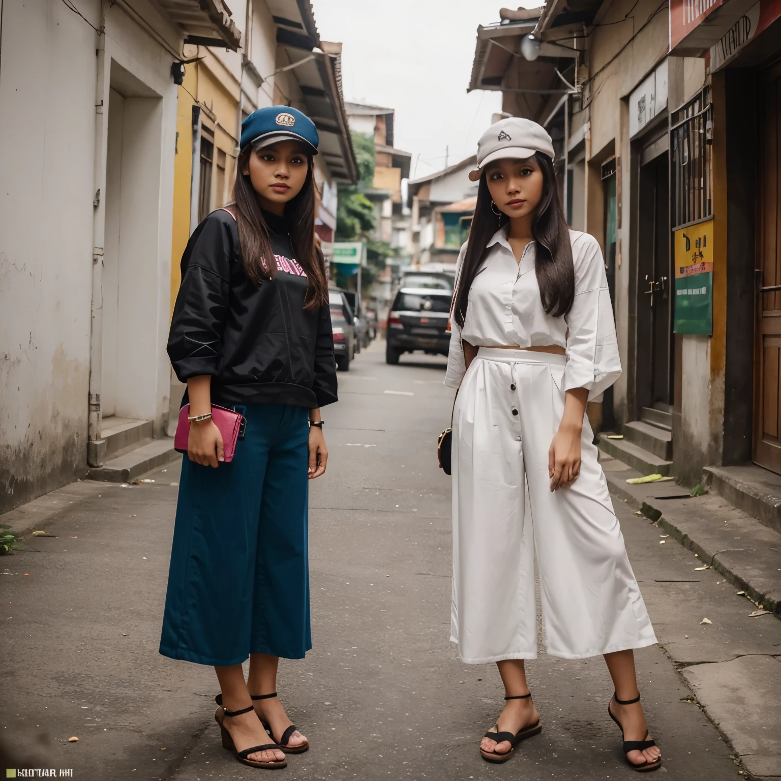 Wanita cantik pakai topi dipatai dan hanya memakai celana dalam dan sedang membuka tantop