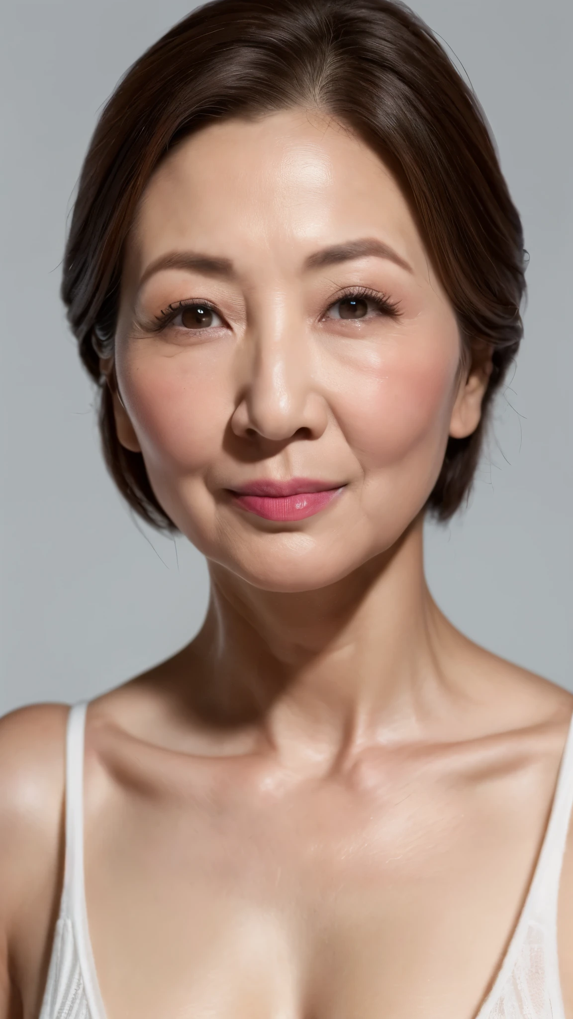 (((close up of face))):1.3, ((Super high quality)):1.5, ((alone)):1.5((remove background)), ((Super beautiful)), ((mature woman)):1.3, ((Focused)), (in the spotlight), (((後期senior citizen))):1.3, adult videos, obscene, Vulgarity, describe the lips correctly, red lipstick, photorealistic, senior citizen,mature woman, flashy face, highest quality, super high quality, realistic, super dense skin, perfect body, (1 Japanese mature woman), (erotic), 120 years old, big breasts, Bewitching, Glamour, sexy, pure white skin, looking at the viewer,