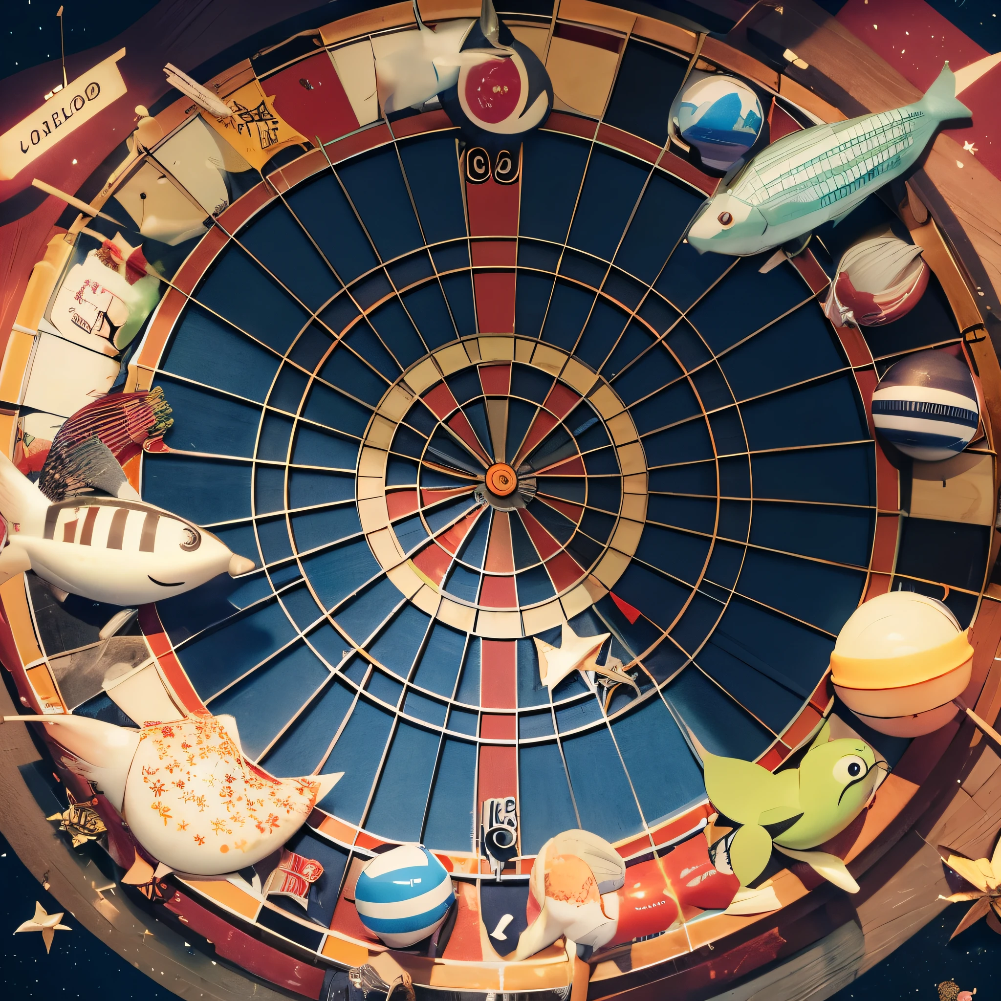 dart board