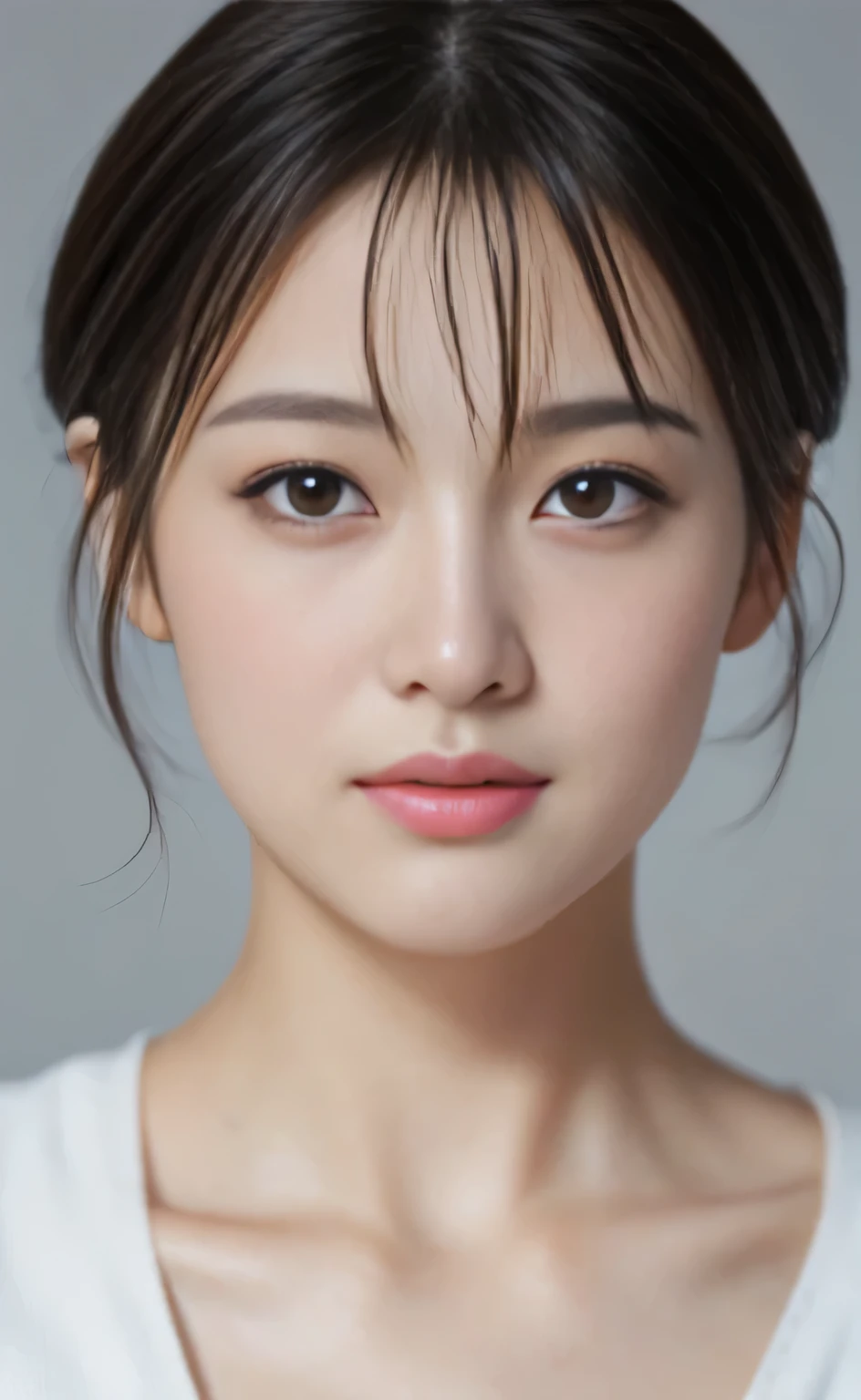 Cute Japanese woman with short cut、judo、Photoreal、fine and beautiful eyes、hyper realism、high contrast、ultra hd、realistic skin texture、best image quality、highest quality、超A high resolution、small details、very politely