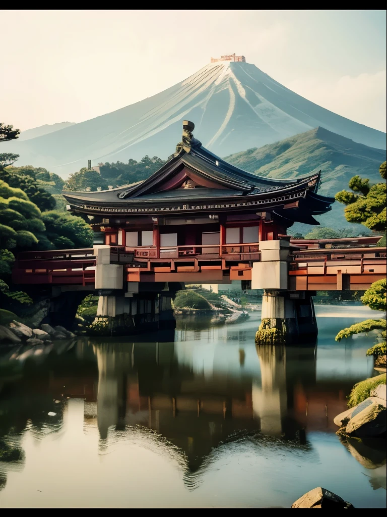 ((Ukiyo-e))japanese art,or period,tokyo art, lily,nature.