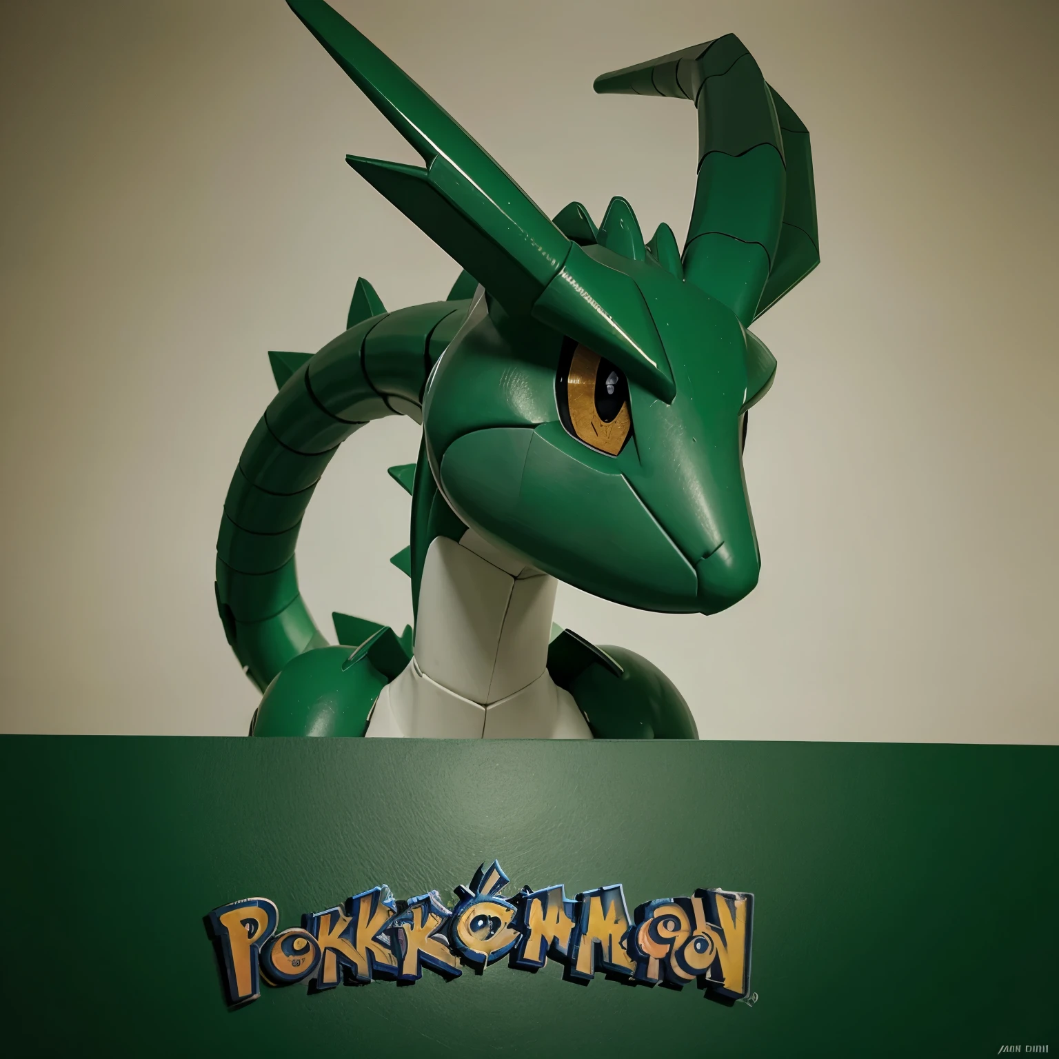 Crie o melhor papel de parede do pokemon rayquaza