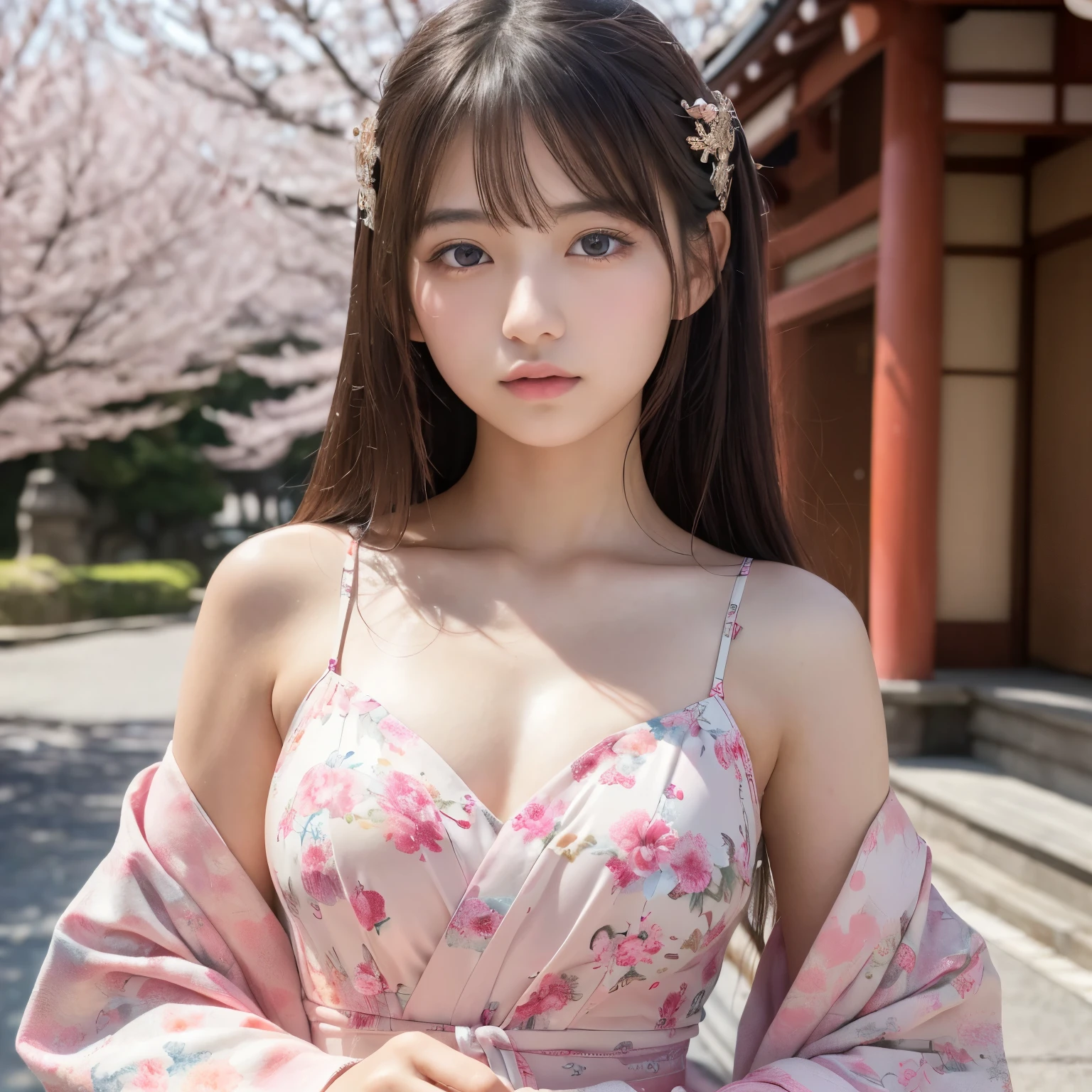 ((8k, best quality, masterpiece, ultra highres, ultra-detailed:1.2) , Photo of Pretty Japanese girl
, (18 years old:1.1), Japanese idol、