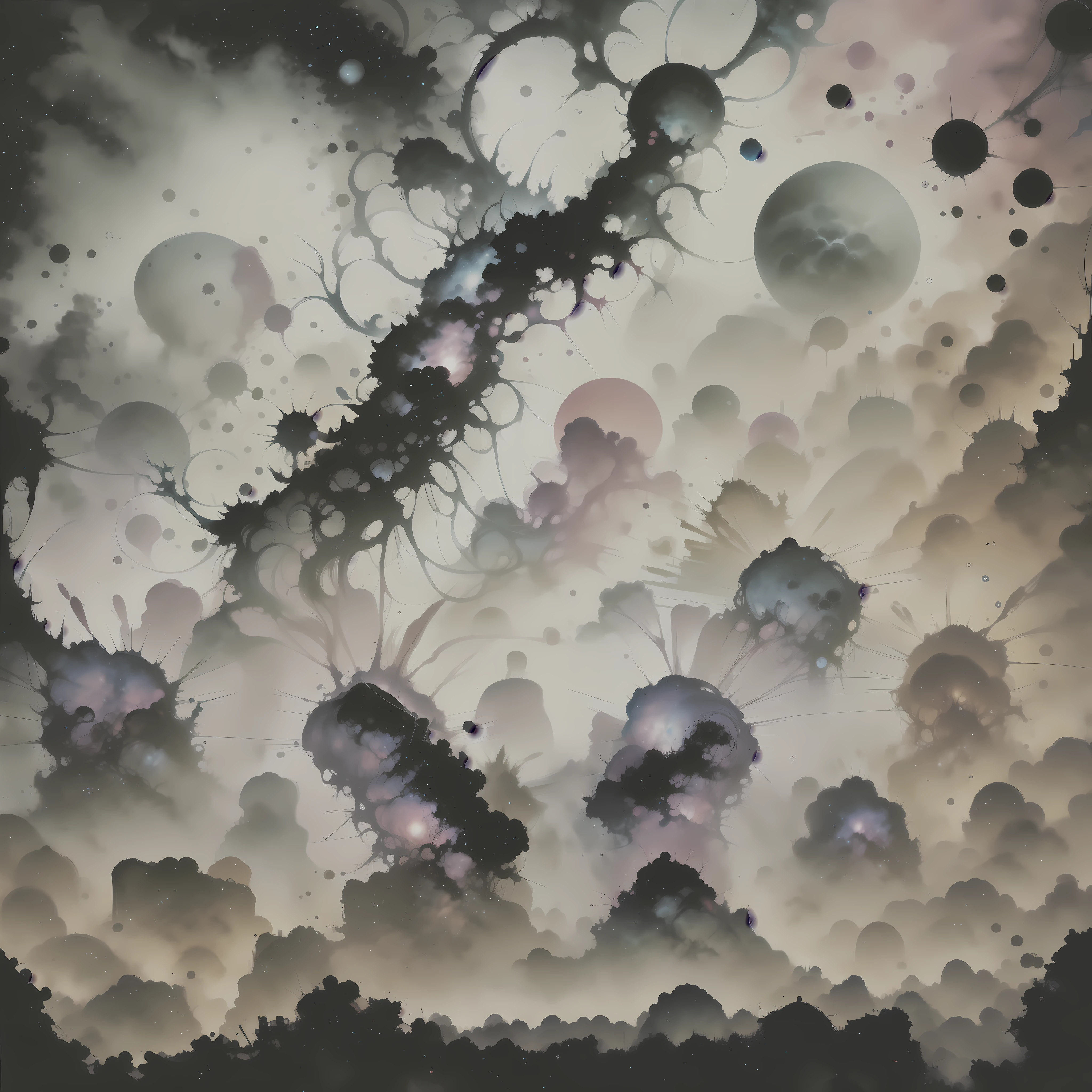 The primordial darkness and time before the universe; cosmic creation