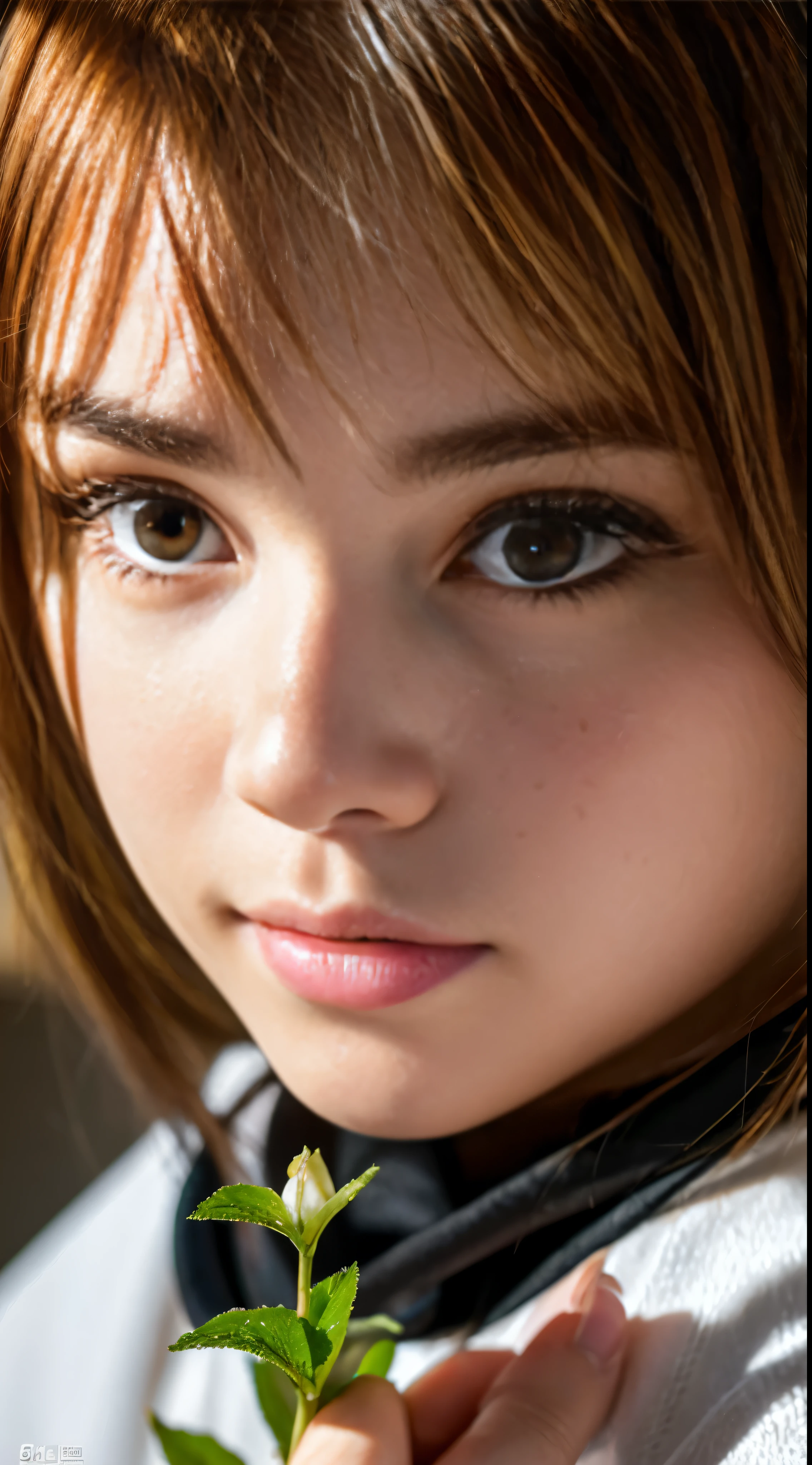 face, closeup, closeup shot, shiny hair, shiny clothes, shiny, extremely detailed eyes, extreme details, realistic, cinematic, detailed, masterpiece, 4k, 8k, , PunkAI,, FantasyAI_Burple,, indoors, hu tao (genshin impact), genshin impact, hat, symbol-shaped pupils, red eyes, brown hair, star-shaped pupils, flower-shaped pupils, bangs, black nails, black headwear