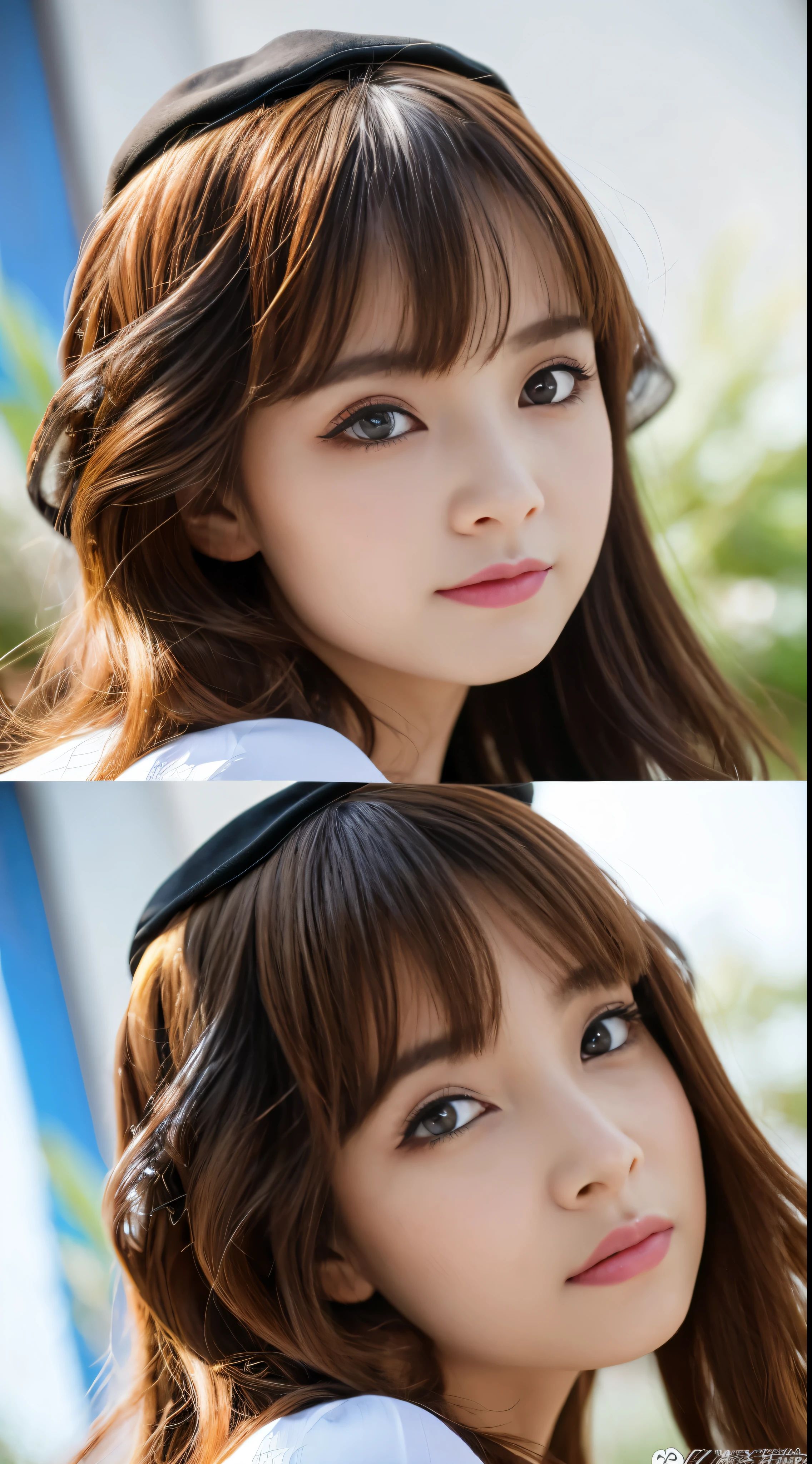 face, closeup, closeup shot, shiny hair, shiny clothes, shiny, extremely detailed eyes, extreme details, realistic, cinematic, detailed, masterpiece, 4k, 8k, , PunkAI,, FantasyAI_Burple,, indoors, hu tao (genshin impact), genshin impact, hat, symbol-shaped pupils, red eyes, brown hair, star-shaped pupils, flower-shaped pupils, bangs, black nails, black headwear