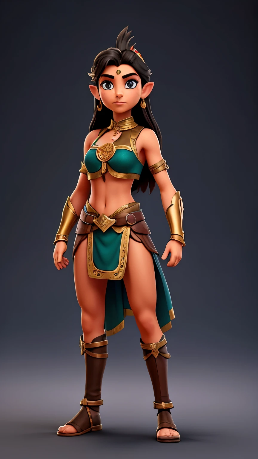 (((very high definition anime art))) In this impressive representation, the intensity of a (((magnificent 20 year old female Aztec warrior))) is captured (((((combed with braids, black hair))) ) )(((brown eyes))), (((wears an open, flowing Aztec costume))),) in a pose where she holds her ax with both hands, ready to face her enemies (behind her a field of war), exudes a fierce and formidable presence. This high-quality image, rendered in 8K Ultra HD, immerses viewers in the intricate details of the scene. Whether a digitally enhanced photograph or an intricately painted masterpiece, this visually stunning portrait shows the Latina woman in all her powerful glory. science fiction, active stance