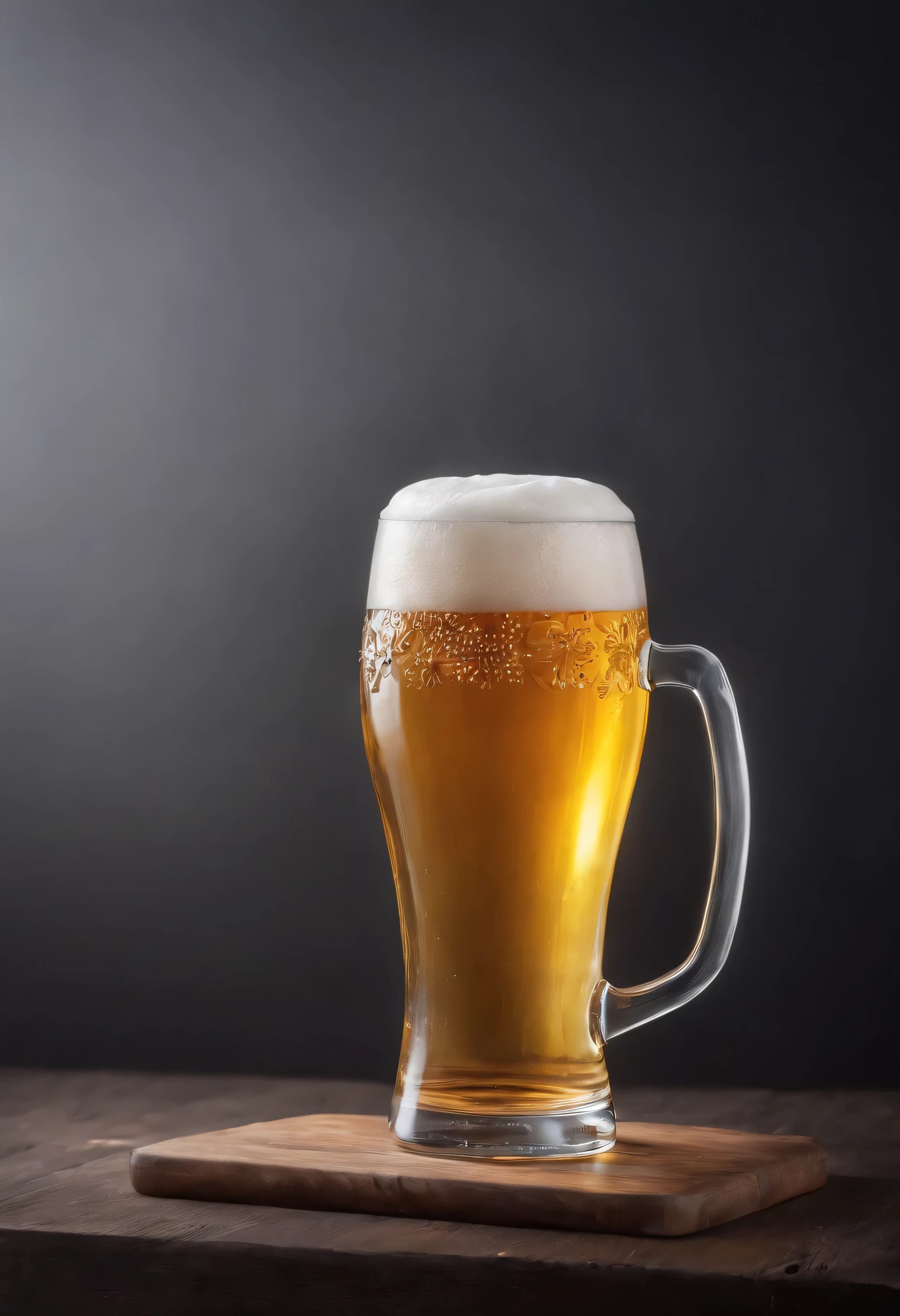 beer, glass, Kitchen background