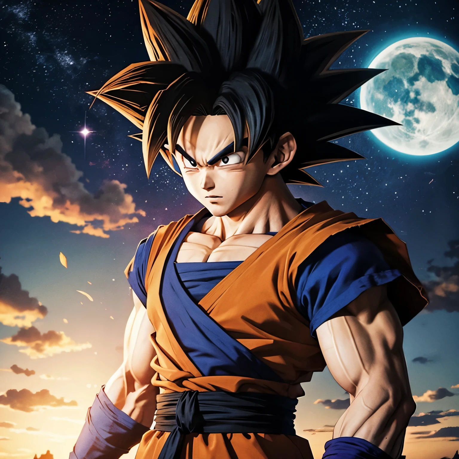 Goku anime style