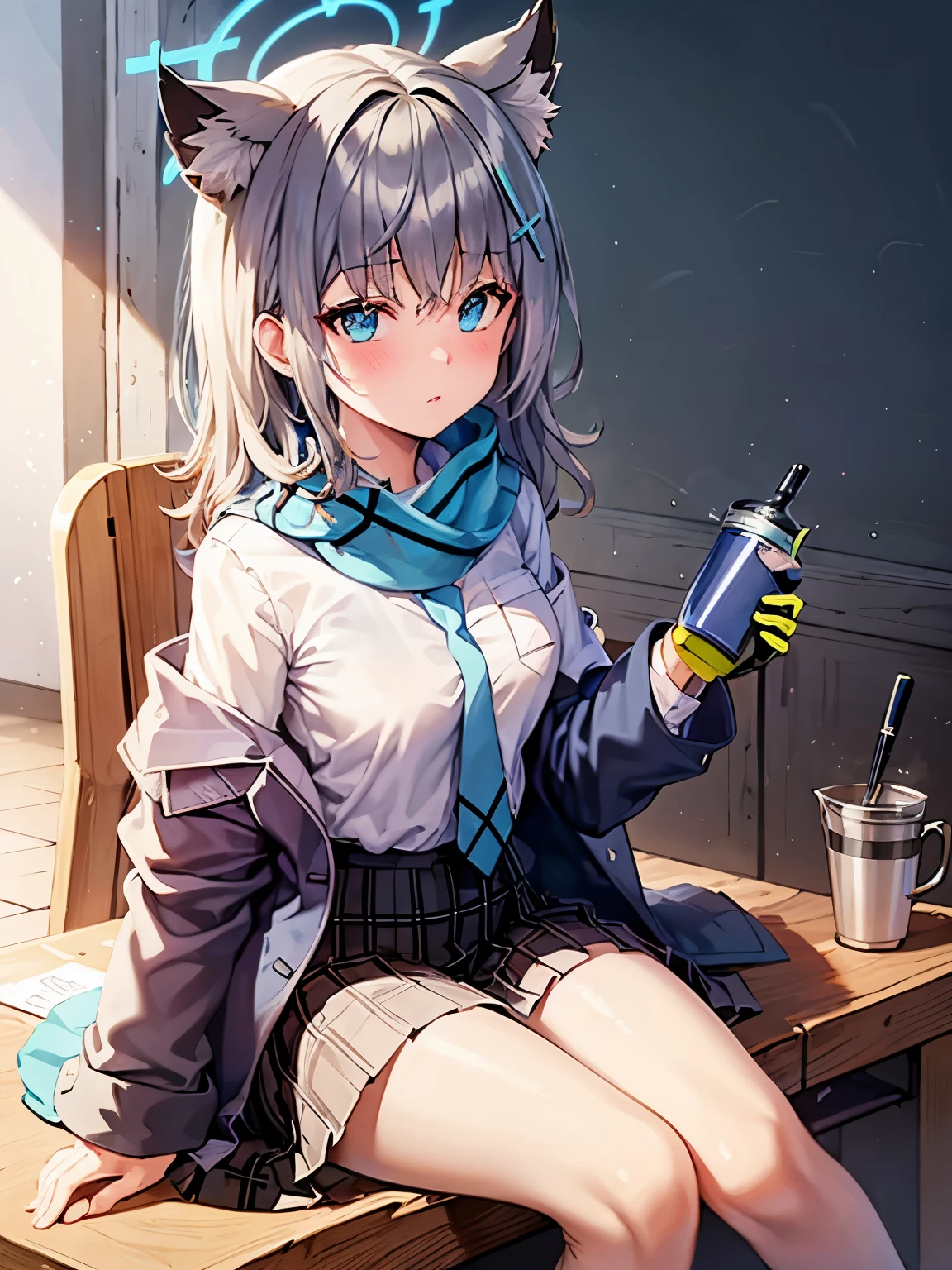 shiroko (blue archive), highres,masterpiece, best quality, masterpiece,highres,best quality,8k