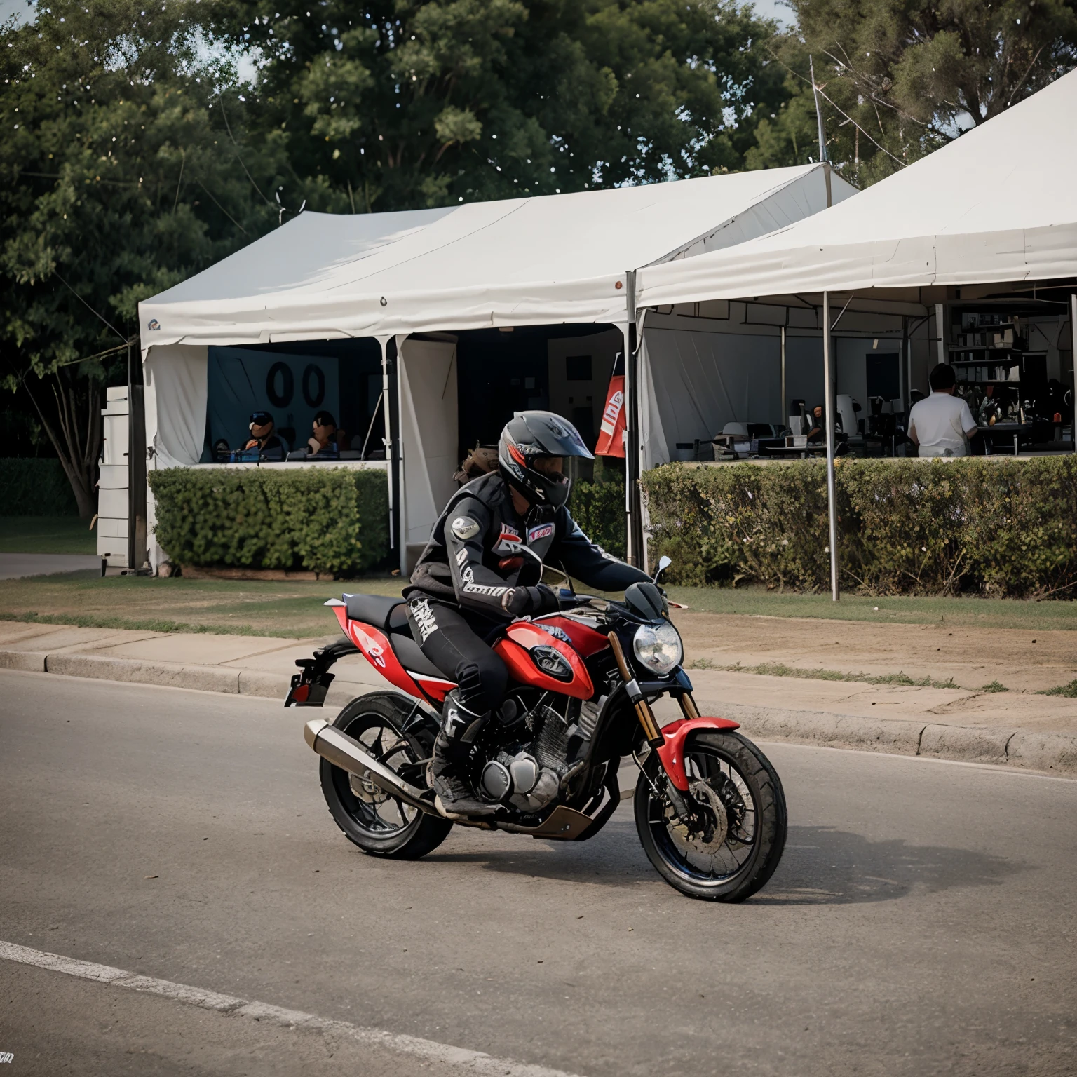 Haz un logo para usar en un club de motos