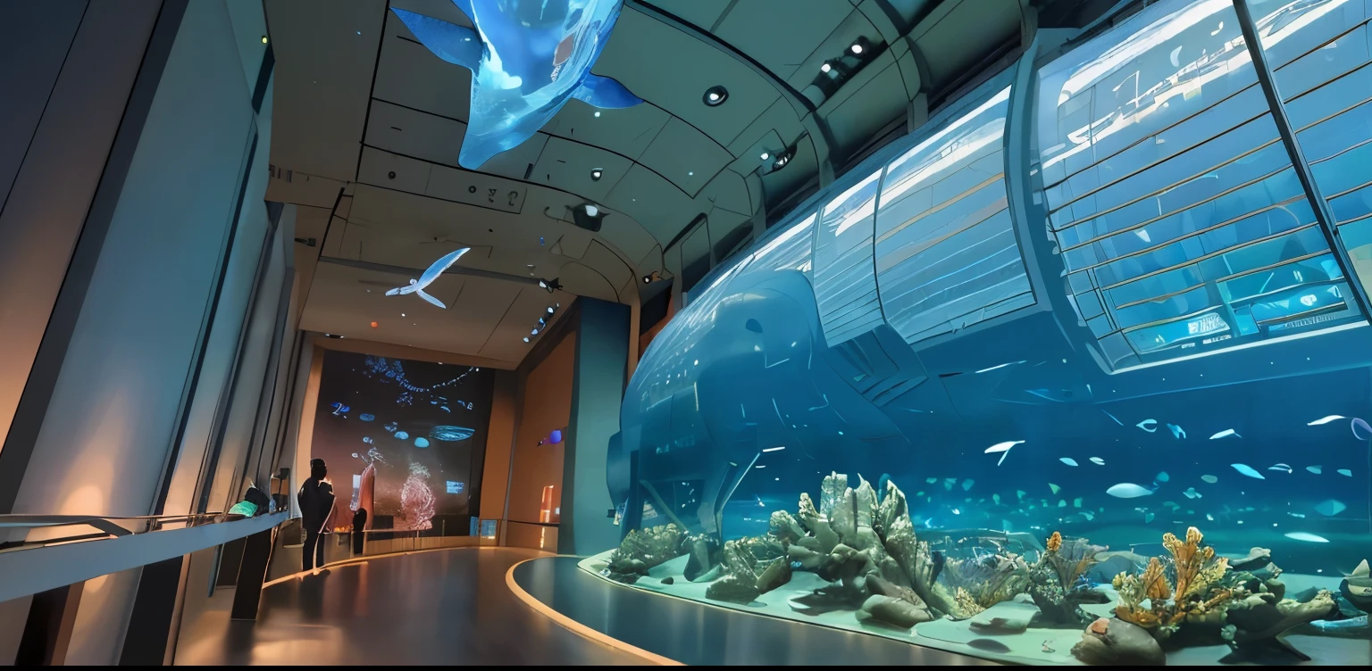 Marine Science Museum,Teamlab,Shanghai Planetarium,high tech,future,holographic,Immersive experience