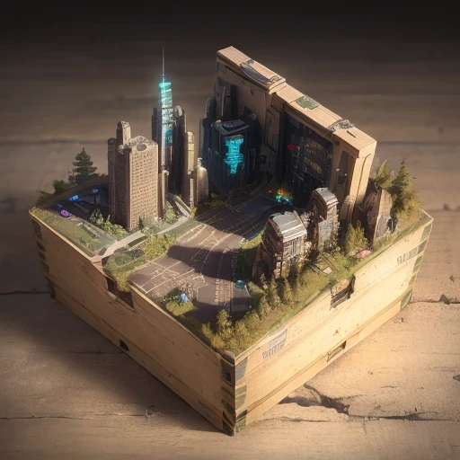 78598年Mars realistic model, (split ends, original photo, best quality, masterpiece:1.4),Steampunk Cyberpunk 6820 City,(CyberpunkMars light:1.3), Mars (related to land),(in a small nature box:1.3),Isometric, small nature, landscape on foundation,landscape,