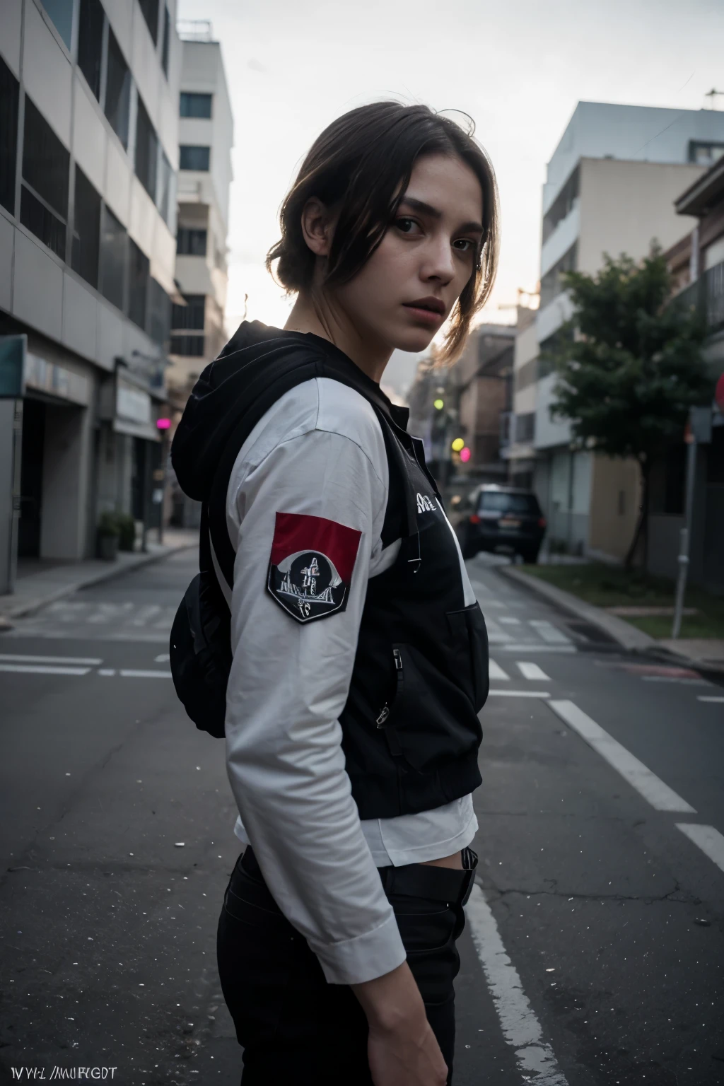 crie uma foto do ghost do mw3 realista para usar de perfil no discord