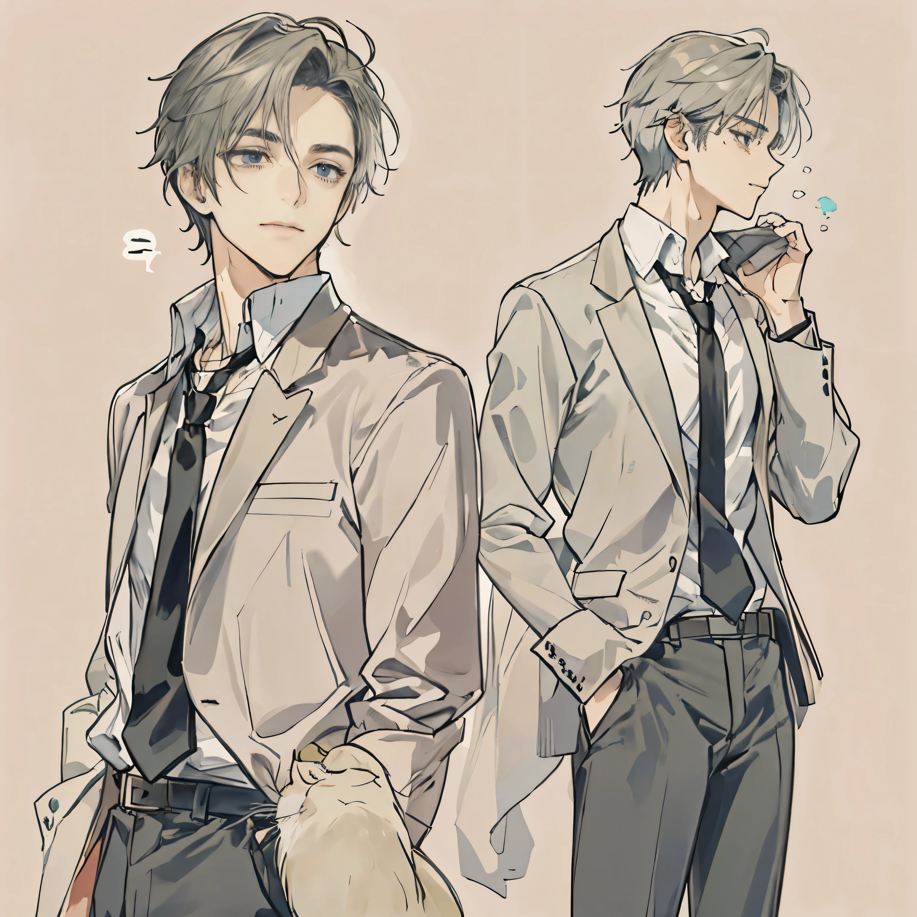 male,mature man,Handsome,simple pictures,Anime style elegance,teacher